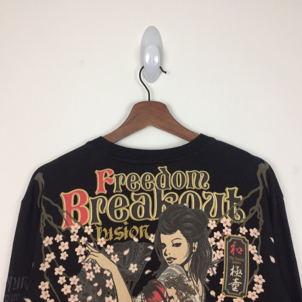 Vintage The fusion Japan Geisha Long Sleeve T-Shirt Size US L / EU 52-54 / 3 - 7 Thumbnail