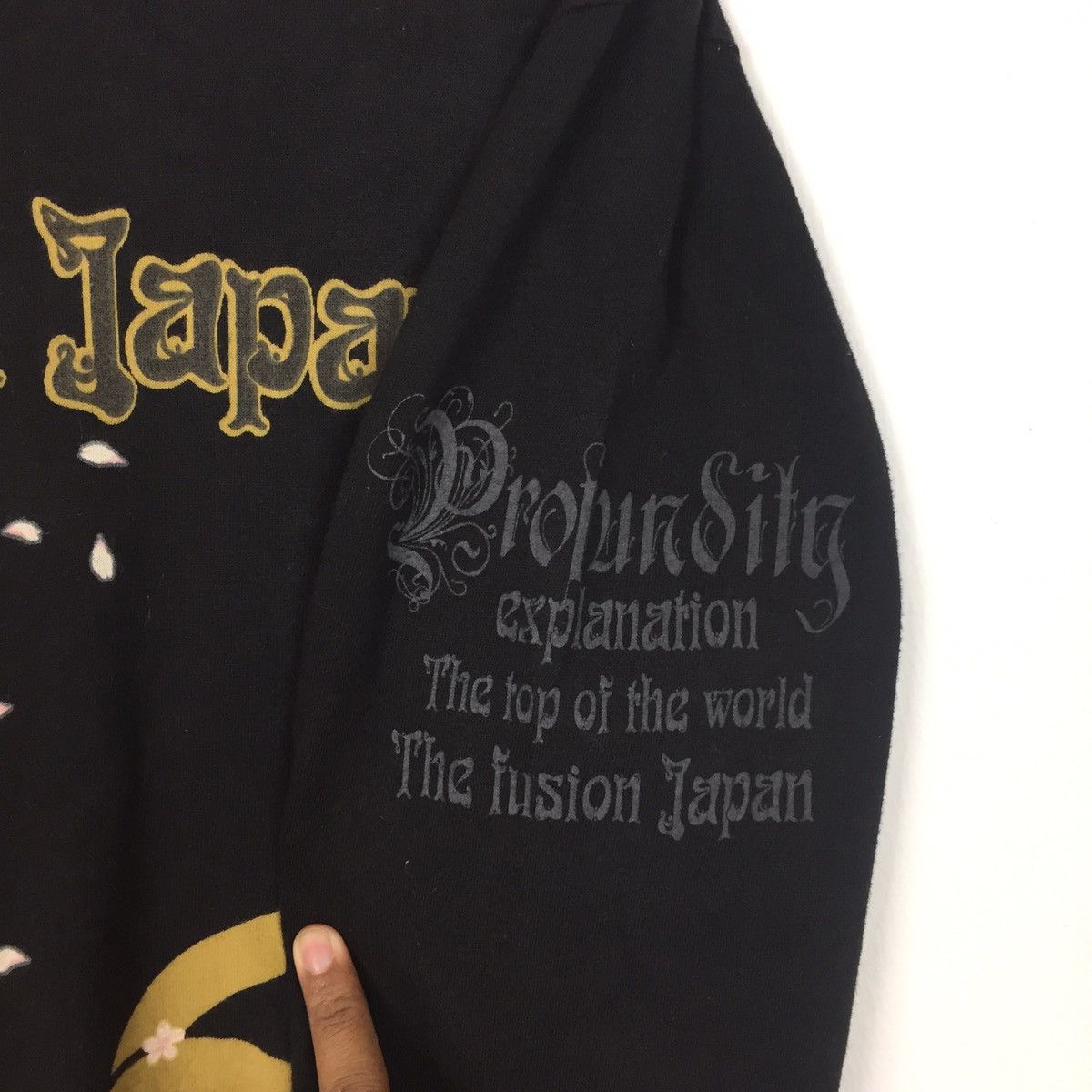 Vintage The fusion Japan Geisha Long Sleeve T-Shirt Size US L / EU 52-54 / 3 - 9 Thumbnail