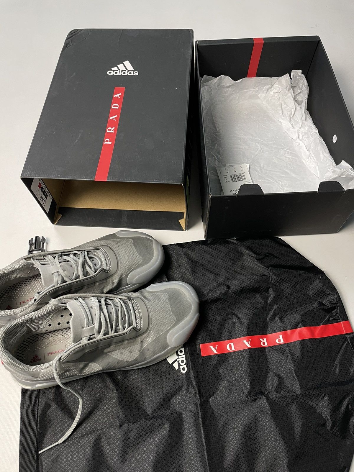 Adidas × Prada Adidas x Prada Luna Rossa Gunmetal Grey Size US 7 / EU 40 - 12 Thumbnail