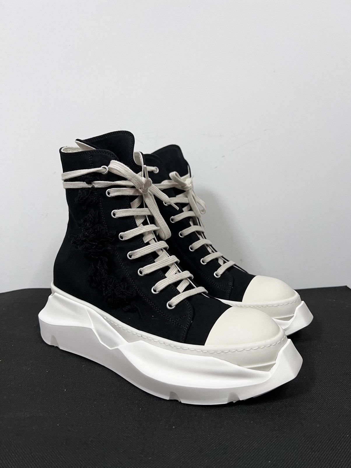 Rick Owens Drkshdw RICK OWENS DRKSHDW ABSTRACT RAMONES SNEAKERS SZ42 Size US 9 / EU 42 - 6 Thumbnail