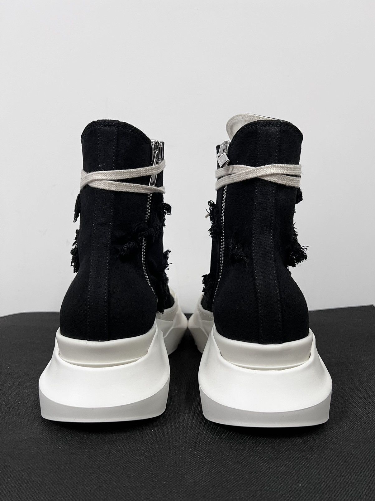 RICK OWENS DRKSHDW ABSTRACT RAMONES SNEAKERS SZ42