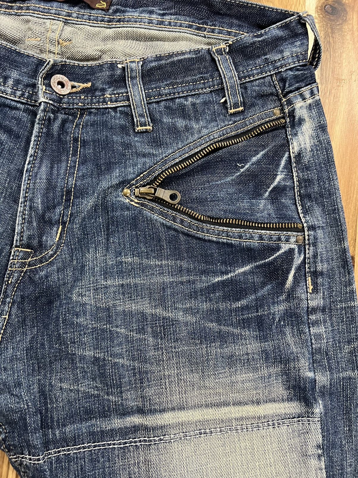 Kapital Heritage Stone Inspired Kapital Design Denim Jeans Size US 33 - 12 Thumbnail
