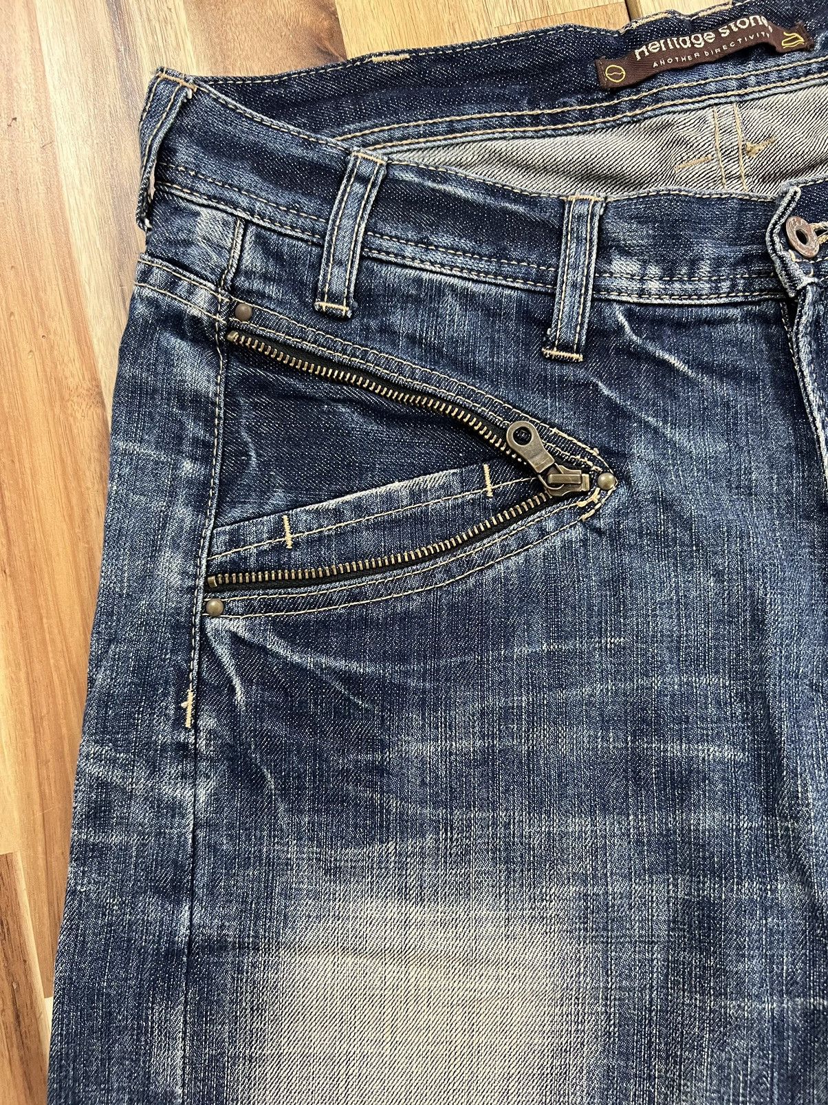 Kapital Heritage Stone Inspired Kapital Design Denim Jeans Size US 33 - 13 Thumbnail
