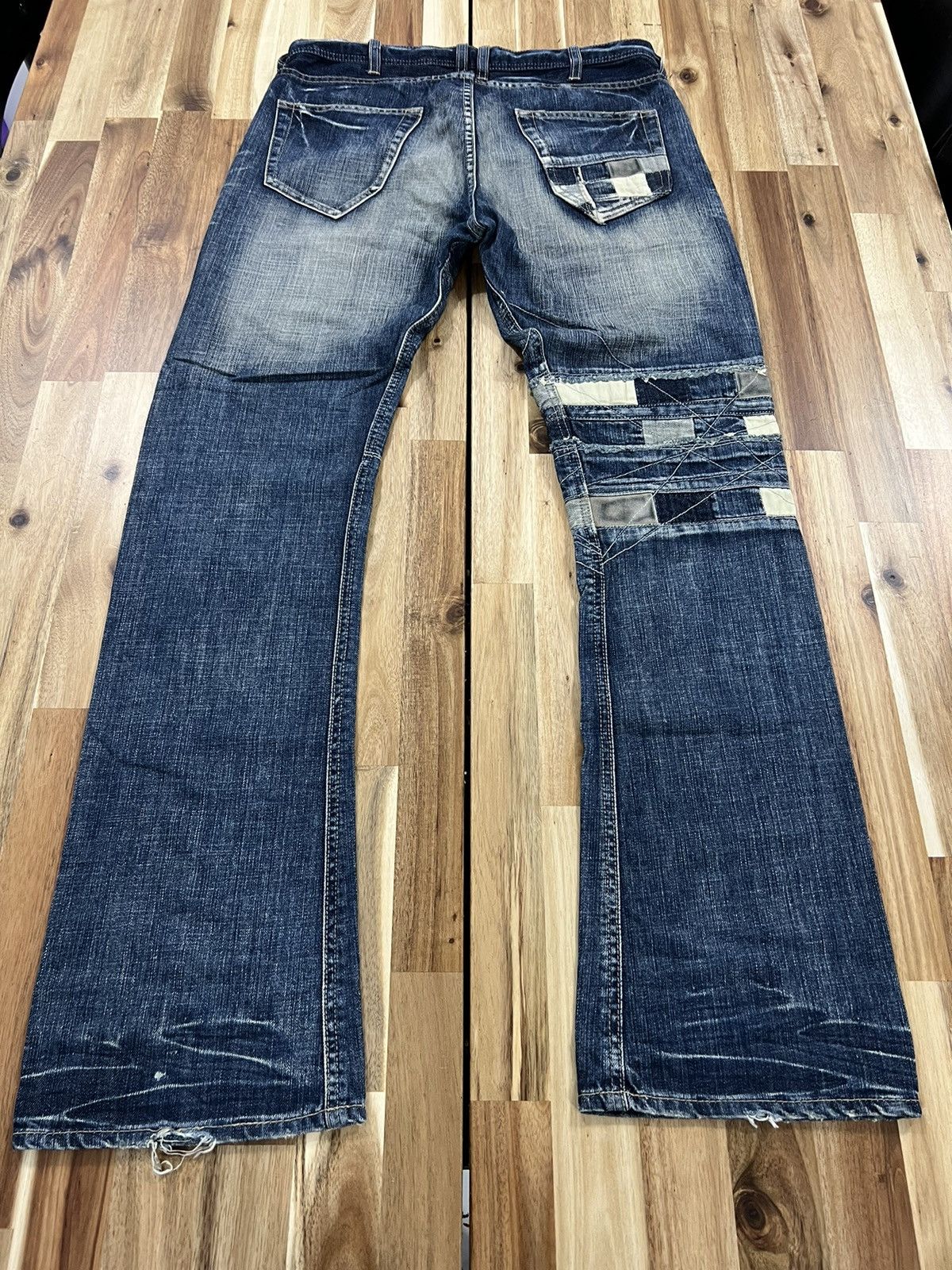 Kapital Heritage Stone Inspired Kapital Design Denim Jeans Size US 33 - 5 Thumbnail