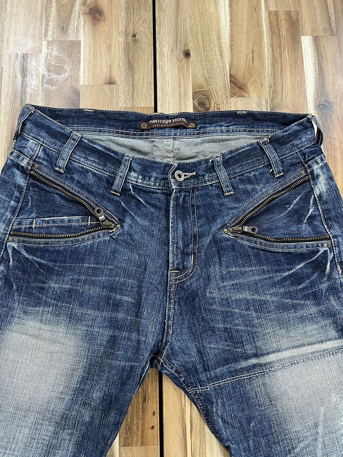 Kapital Heritage Stone Inspired Kapital Design Denim Jeans Size US 33 - 11 Thumbnail