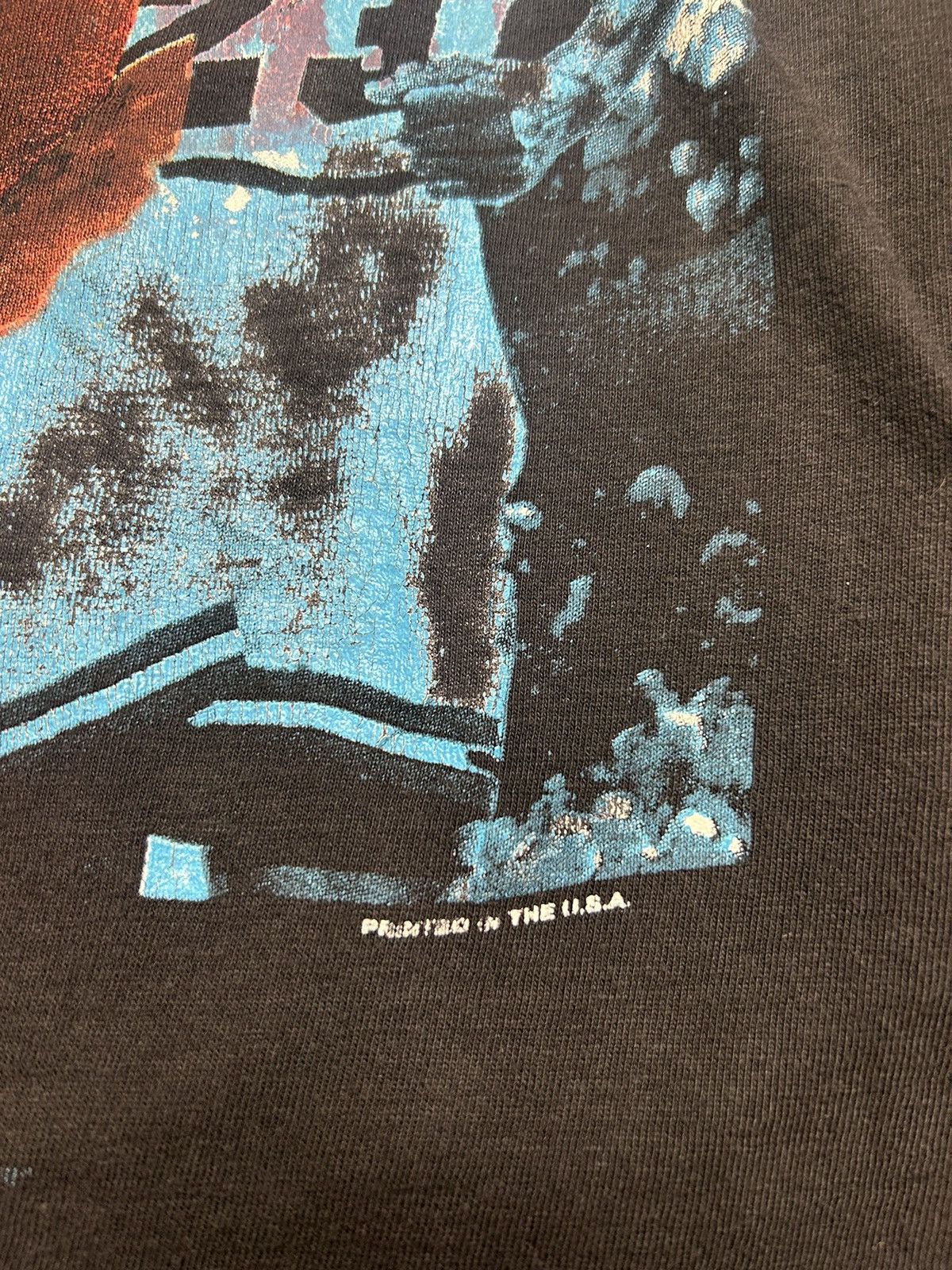 Vintage 1996 Bulls “Michael Jordon” Misprint Rap Tee Size US XXL / EU 58 / 5 - 5 Thumbnail