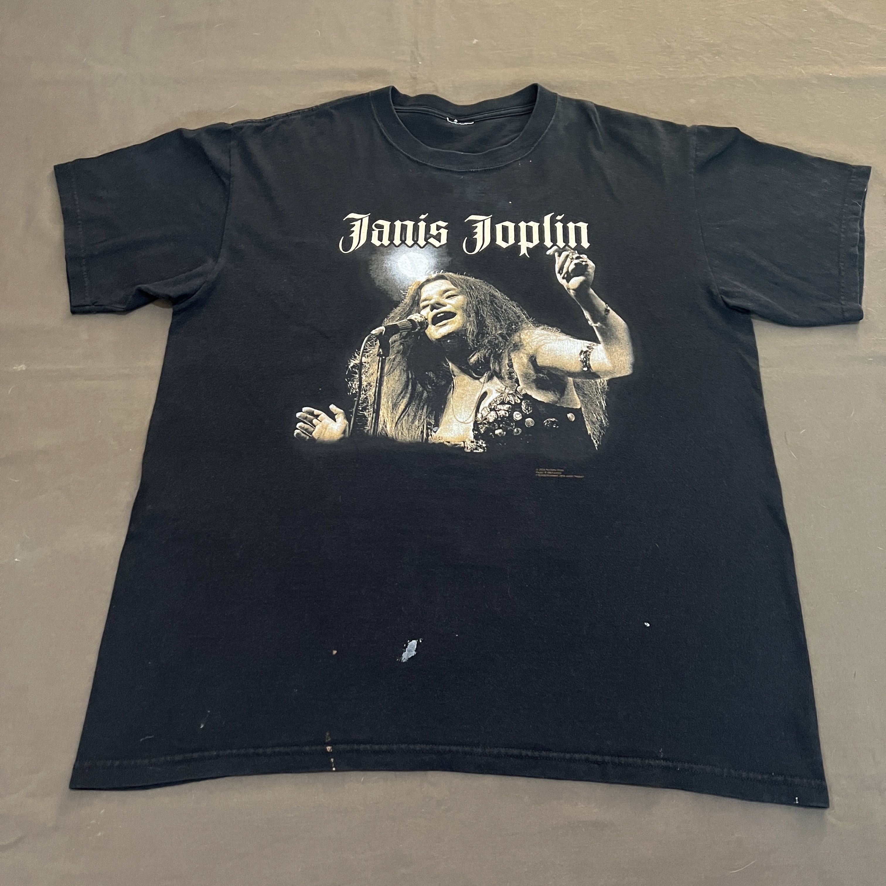 Band Tees × Vintage Vintage Y2K 2000s Janis Joplin Promo Tee Shirt Size US L / EU 52-54 / 3 - 2 Thumbnail
