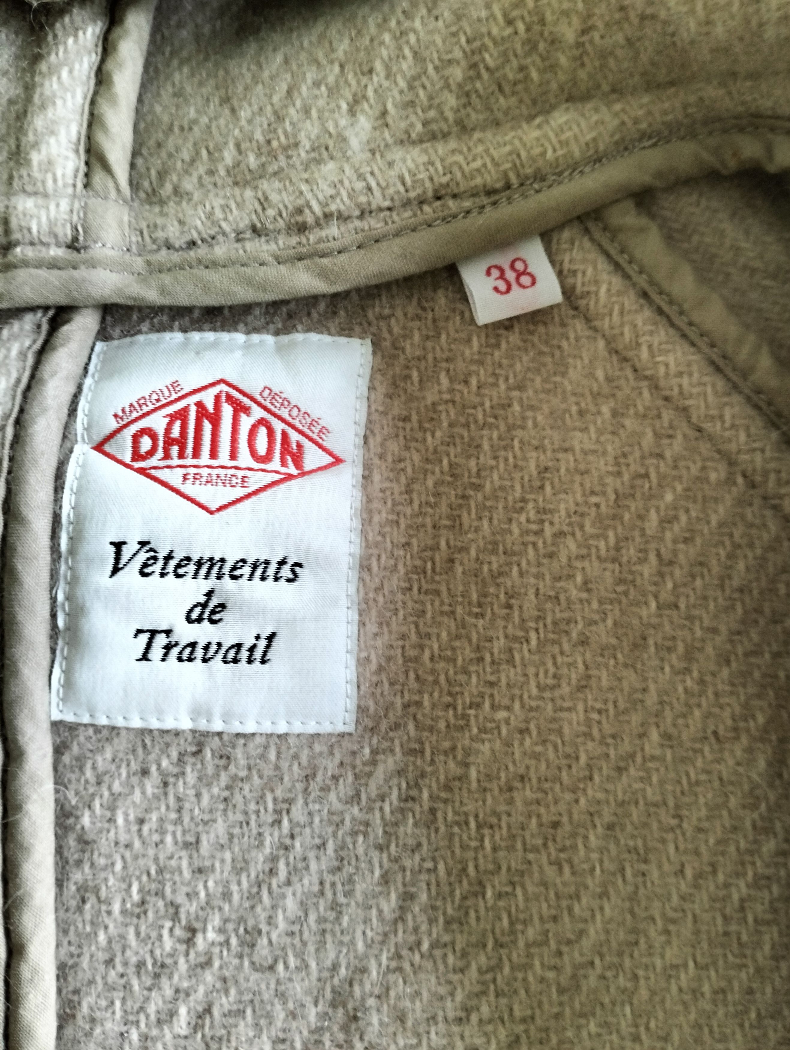 Danton Danton Vetements de Travail Hoodie Overcoat Wool Button Size US M / EU 48-50 / 2 - 16 Thumbnail