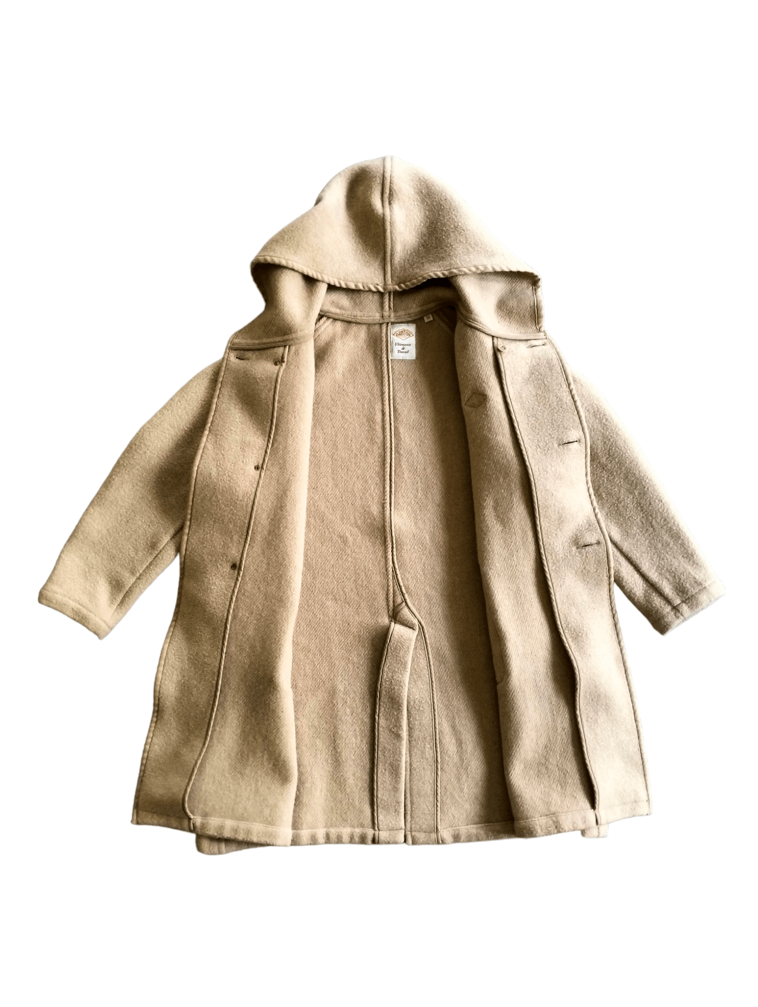 Danton Danton Vetements de Travail Hoodie Overcoat Wool Button Size US M / EU 48-50 / 2 - 4 Thumbnail