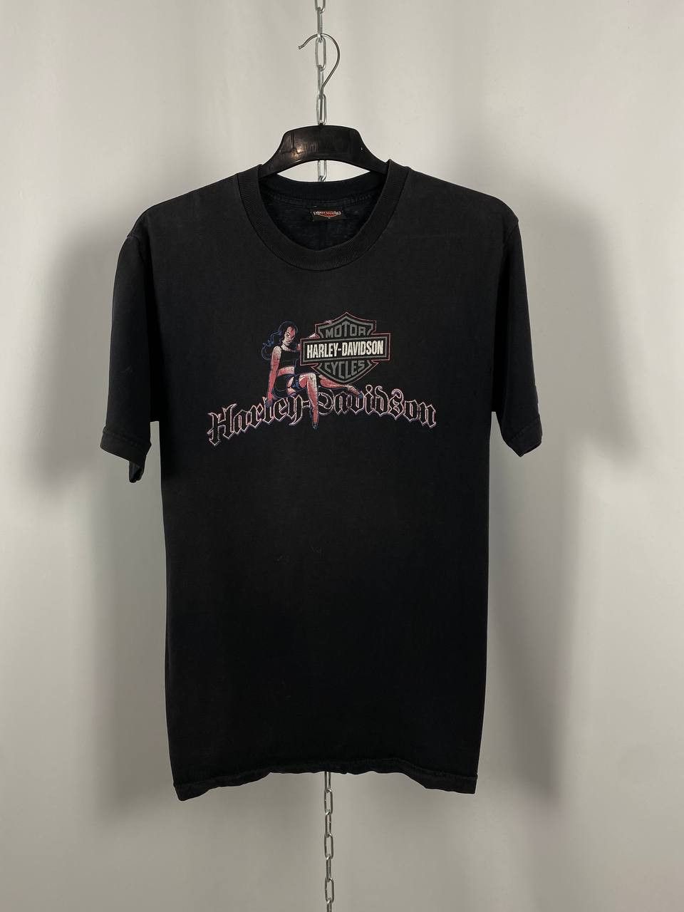 Harley Davidson Harley-Davidson vintage big logo Tshirts made in USA size L Size US L / EU 52-54 / 3 - 1 Thumbnail