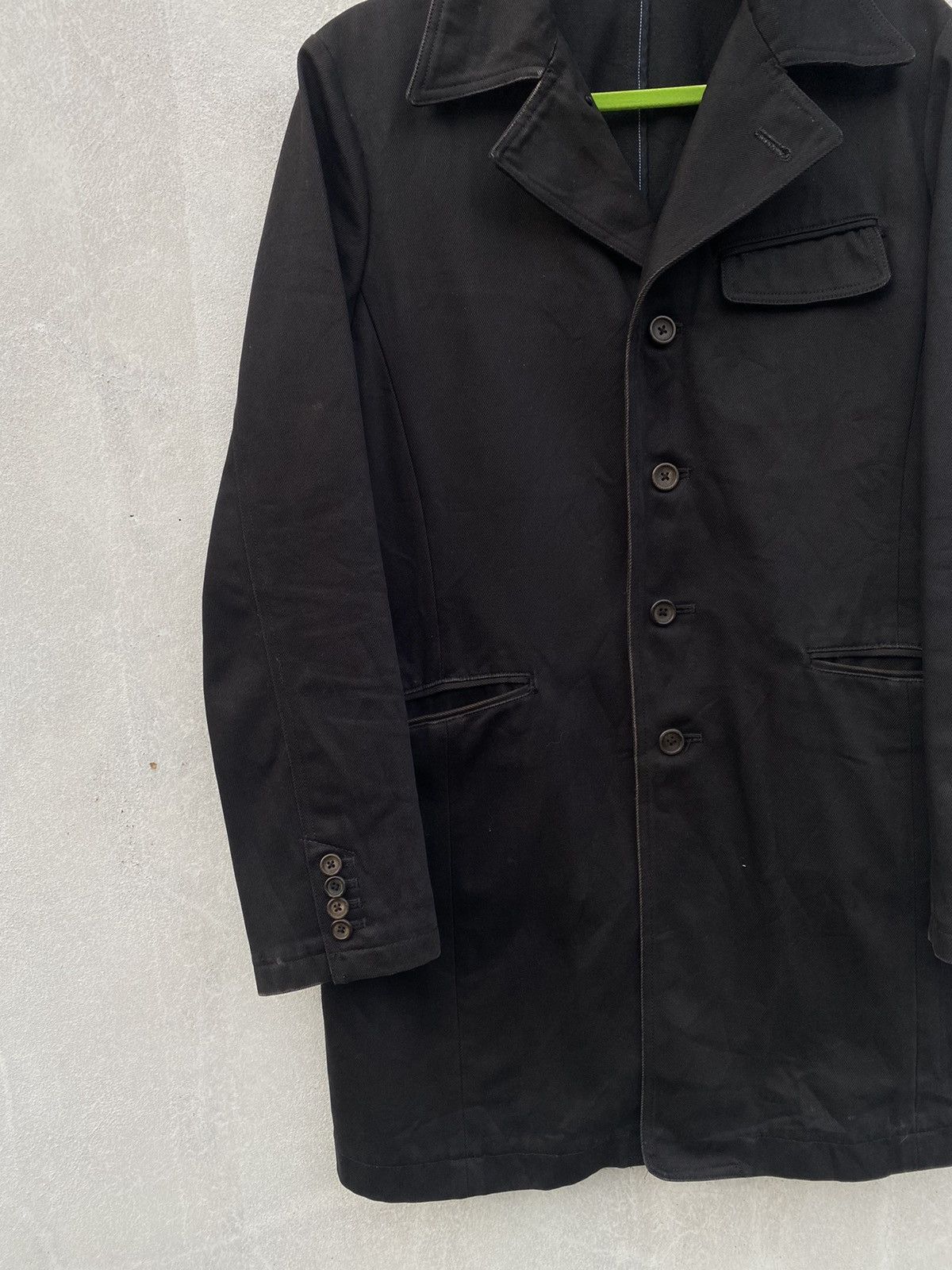 Japanese Brand Pique Denim Black Jacket By AcidHead Size US S / EU 44-46 / 1 - 4 Thumbnail