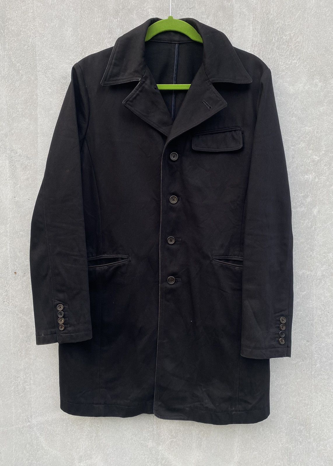 Japanese Brand Pique Denim Black Jacket By AcidHead Size US S / EU 44-46 / 1 - 1 Thumbnail