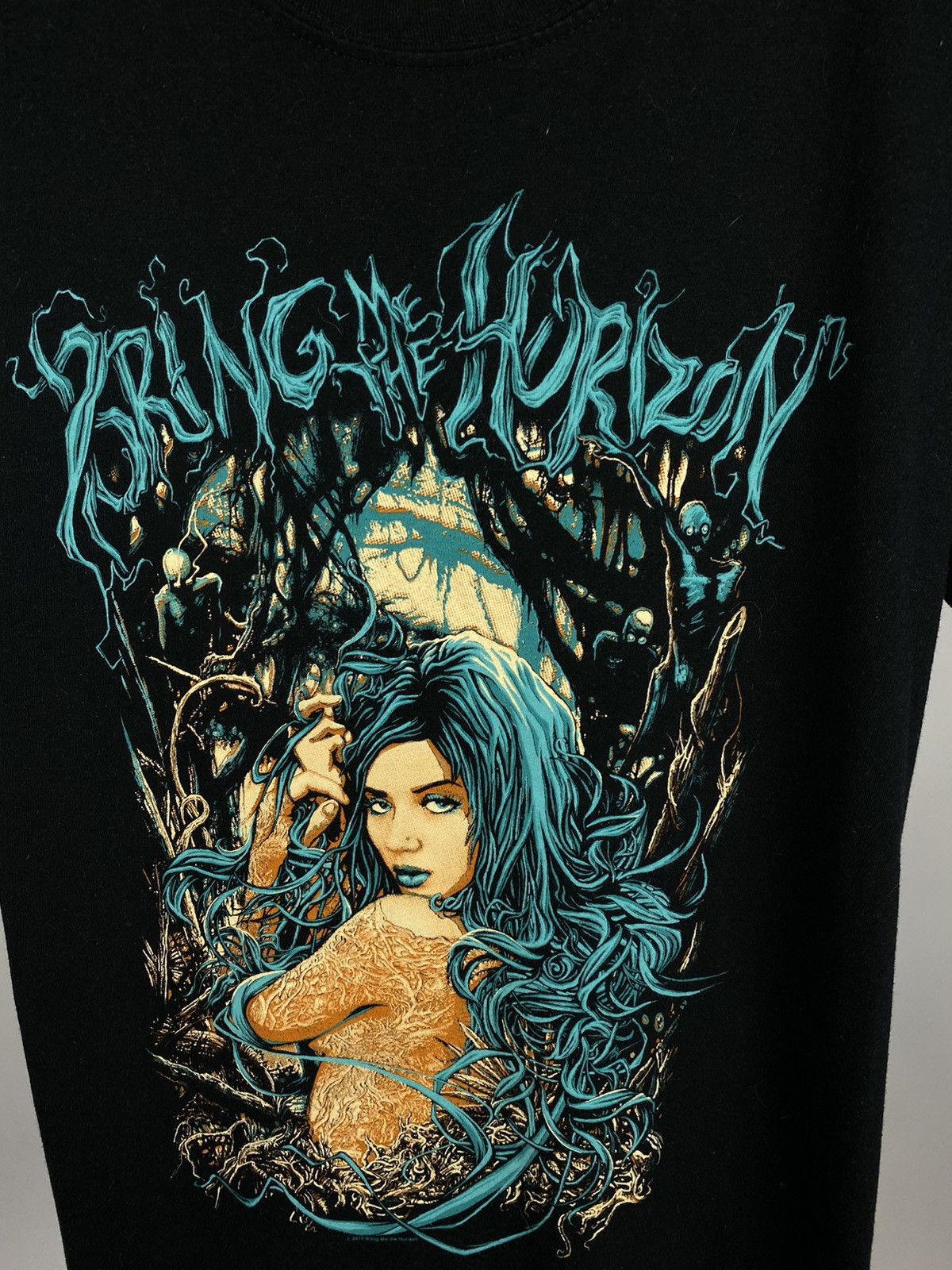 Band Tees Bring me the Horizon T-shirt rock band tee black size M Size US M / EU 48-50 / 2 - 3 Thumbnail