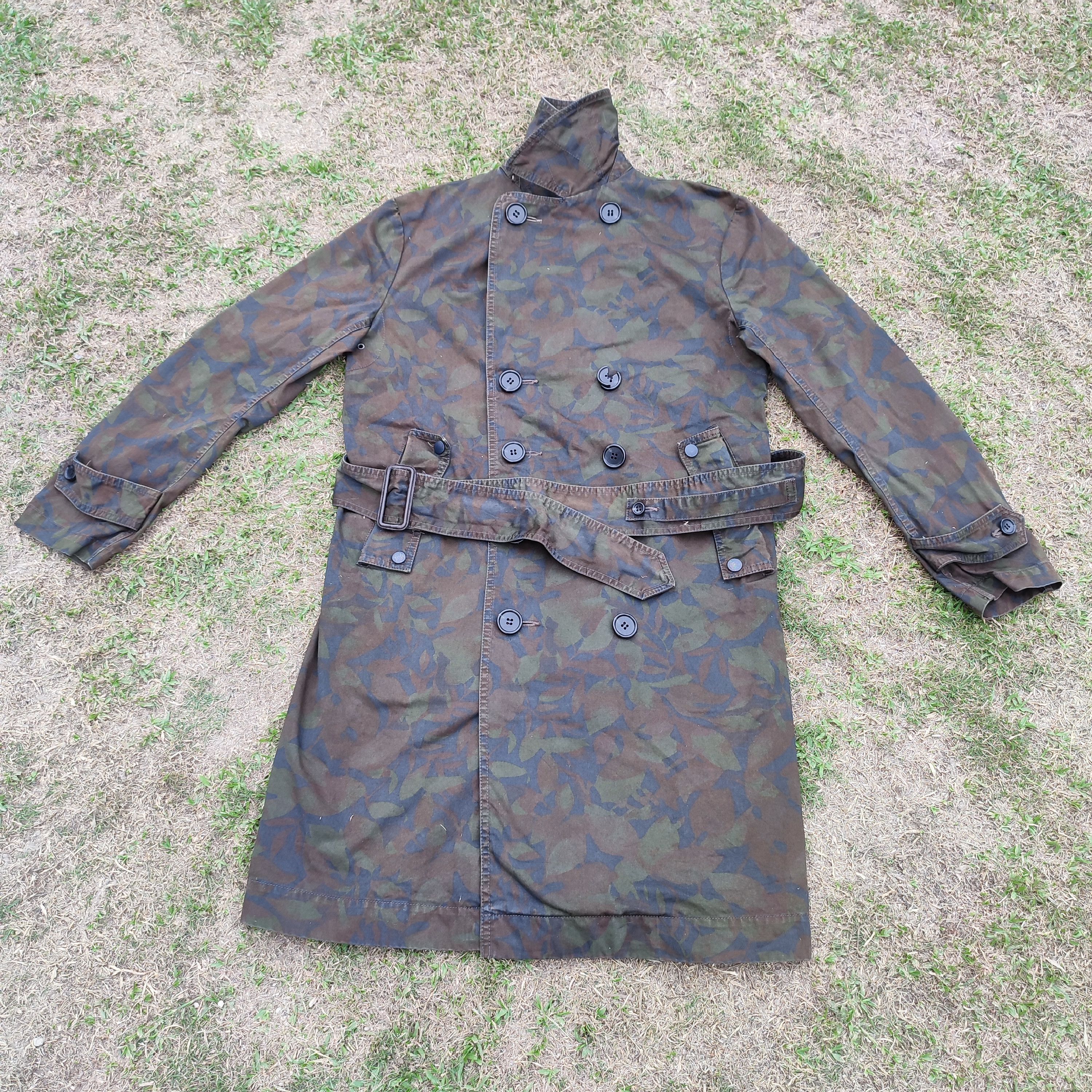 Japanese Brand × Sage De Cret × Vintage 🇯🇵VTG SAGE DE CRET CAMOUFLAGE LONG JACKET MADE IN JAPAN Size US S / EU 44-46 / 1 - 1 Thumbnail