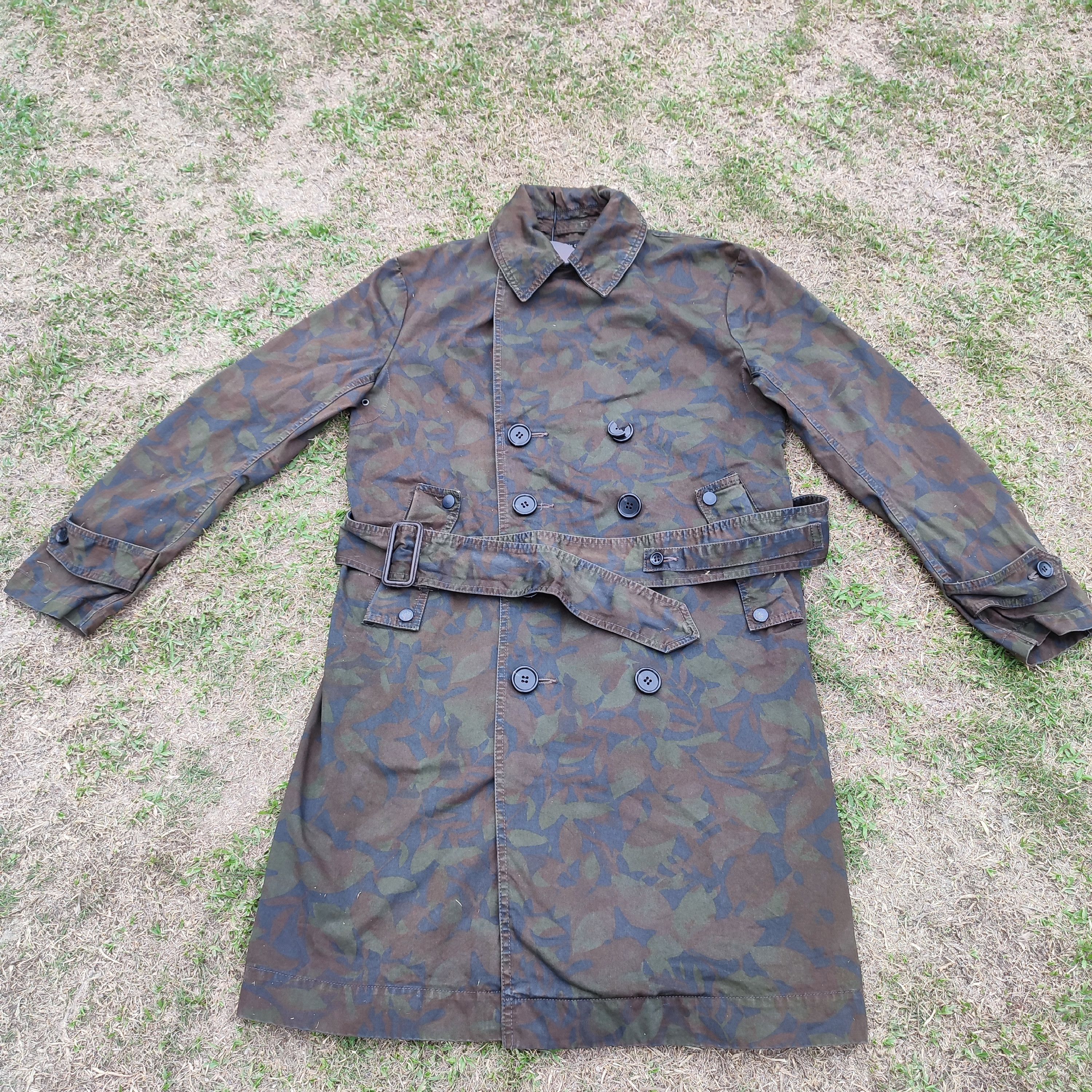 Japanese Brand × Sage De Cret × Vintage 🇯🇵VTG SAGE DE CRET CAMOUFLAGE LONG JACKET MADE IN JAPAN Size US S / EU 44-46 / 1 - 2 Thumbnail