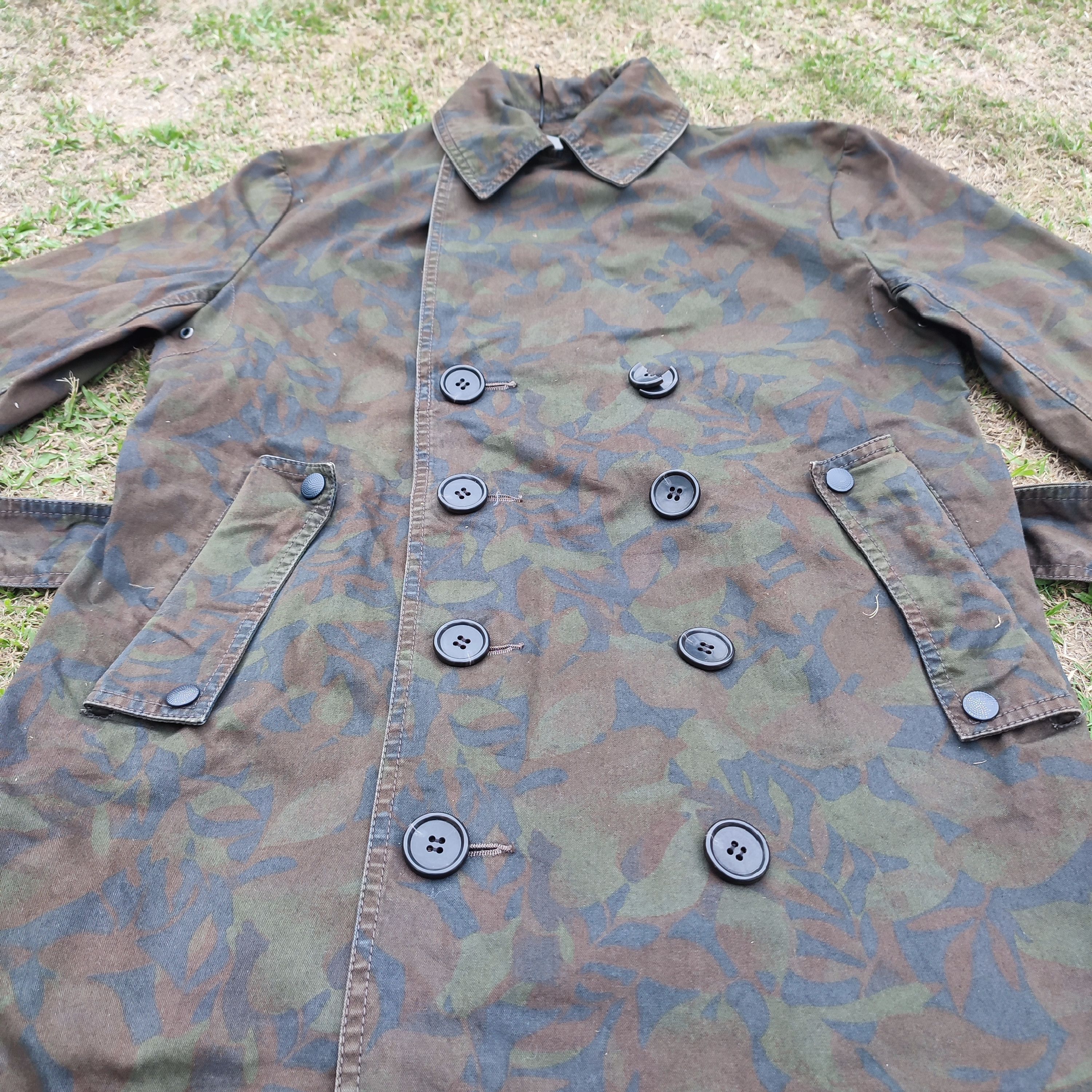 Japanese Brand × Sage De Cret × Vintage 🇯🇵VTG SAGE DE CRET CAMOUFLAGE LONG JACKET MADE IN JAPAN Size US S / EU 44-46 / 1 - 6 Thumbnail