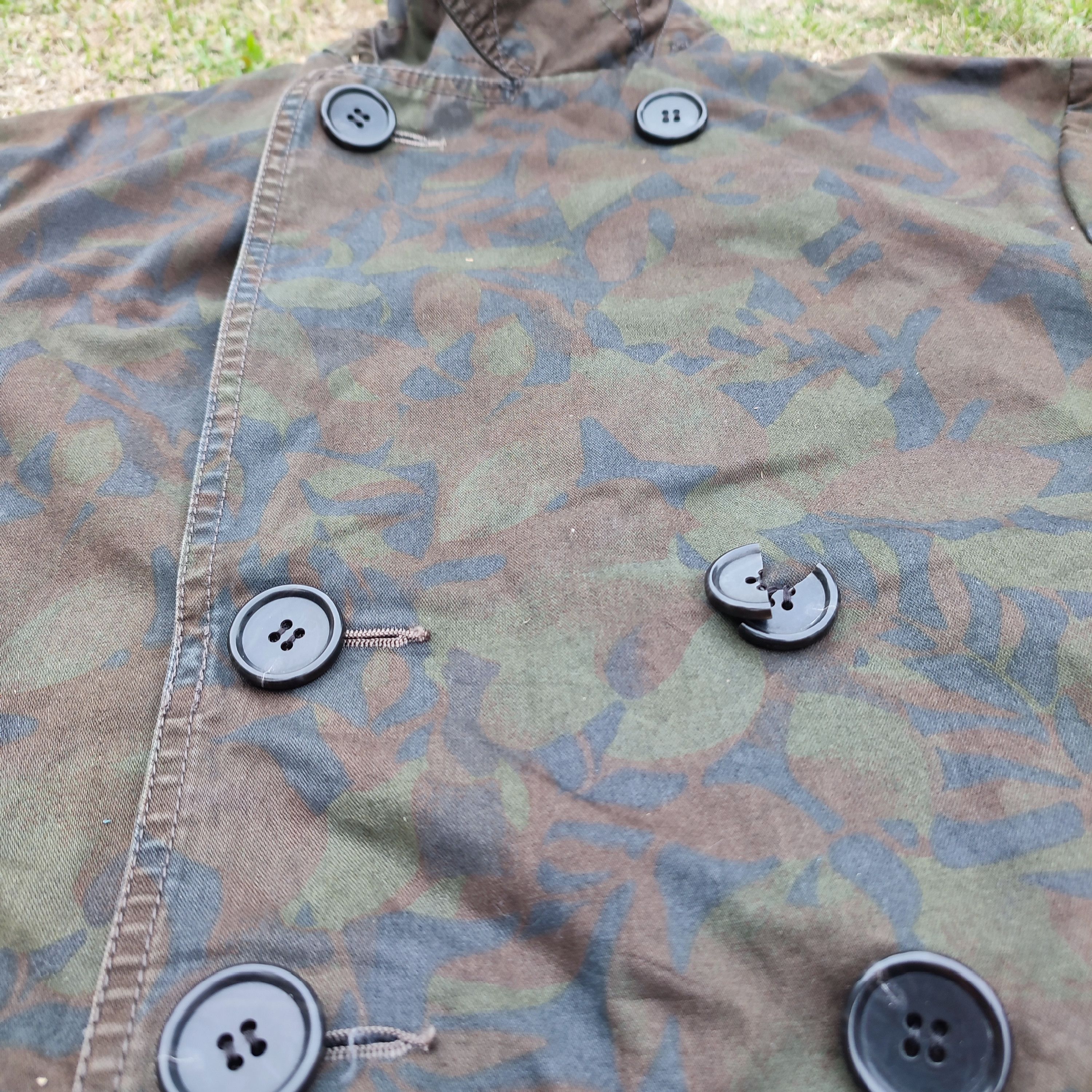 Japanese Brand × Sage De Cret × Vintage 🇯🇵VTG SAGE DE CRET CAMOUFLAGE LONG JACKET MADE IN JAPAN Size US S / EU 44-46 / 1 - 7 Thumbnail