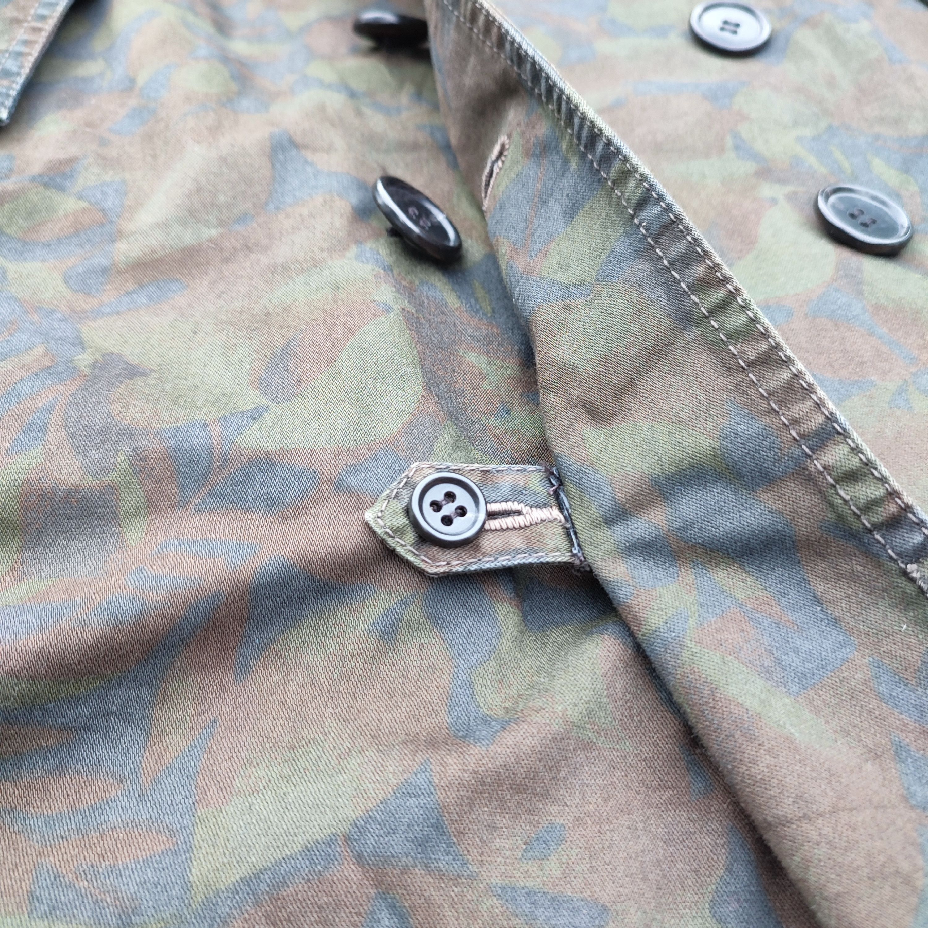 Japanese Brand × Sage De Cret × Vintage 🇯🇵VTG SAGE DE CRET CAMOUFLAGE LONG JACKET MADE IN JAPAN Size US S / EU 44-46 / 1 - 8 Thumbnail