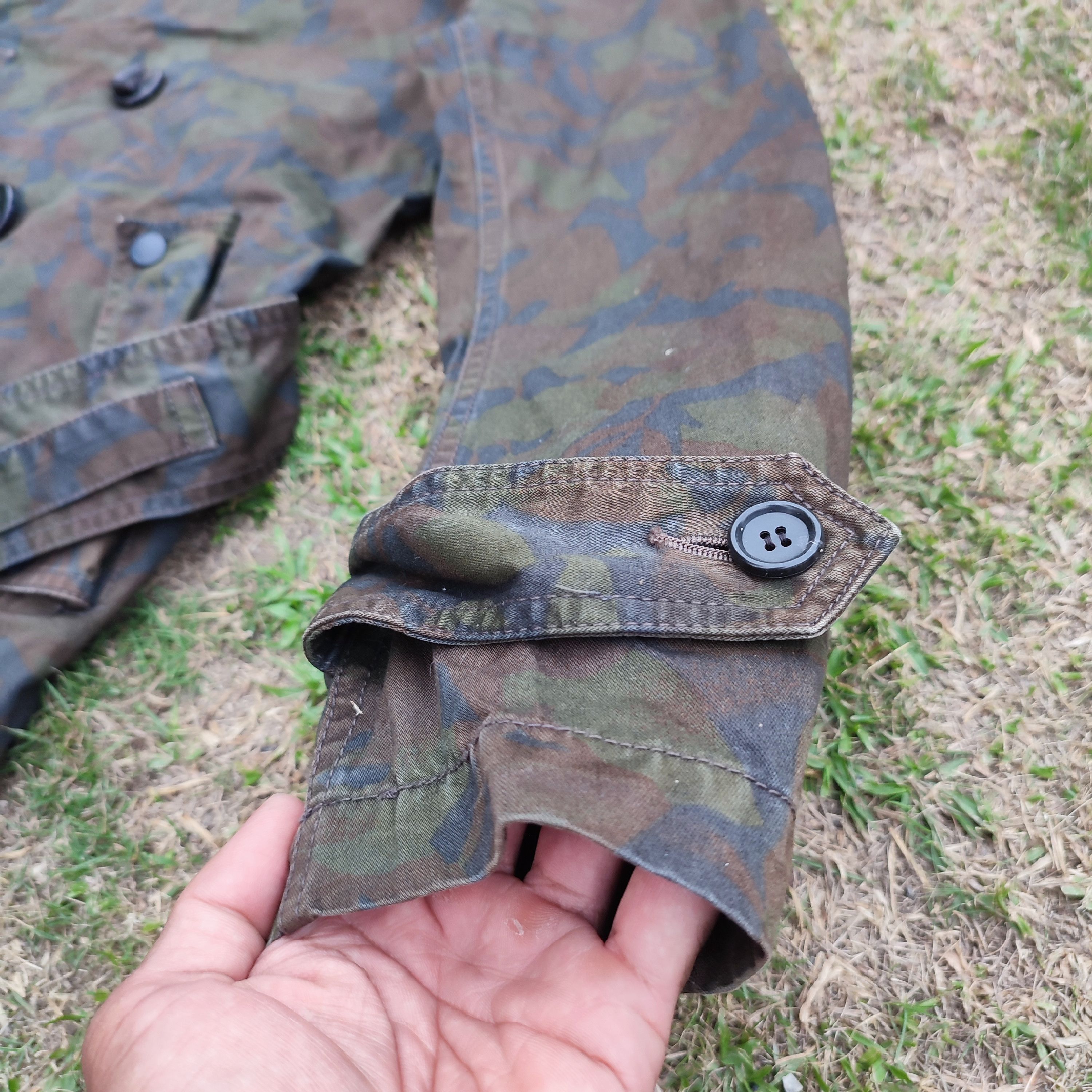 Japanese Brand × Sage De Cret × Vintage 🇯🇵VTG SAGE DE CRET CAMOUFLAGE LONG JACKET MADE IN JAPAN Size US S / EU 44-46 / 1 - 9 Thumbnail