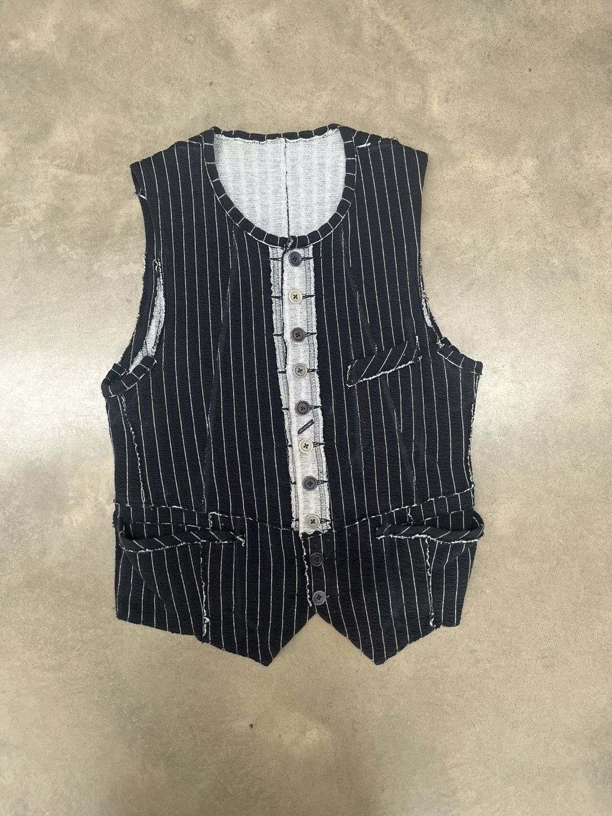 Takahiromiyashita The Soloist. pajama round neck vest Size 36S - 1 Thumbnail