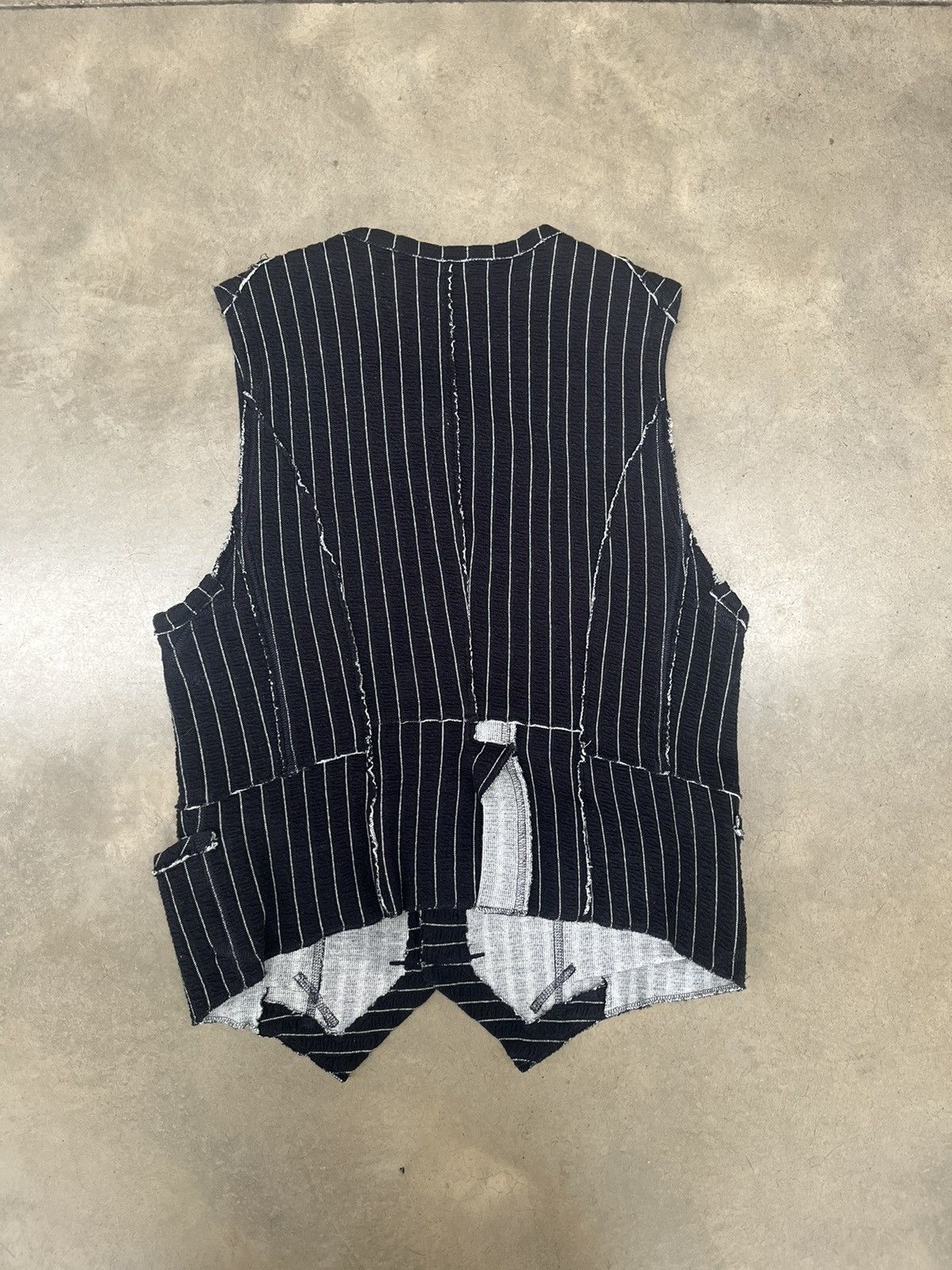 Takahiromiyashita The Soloist. pajama round neck vest | Grailed