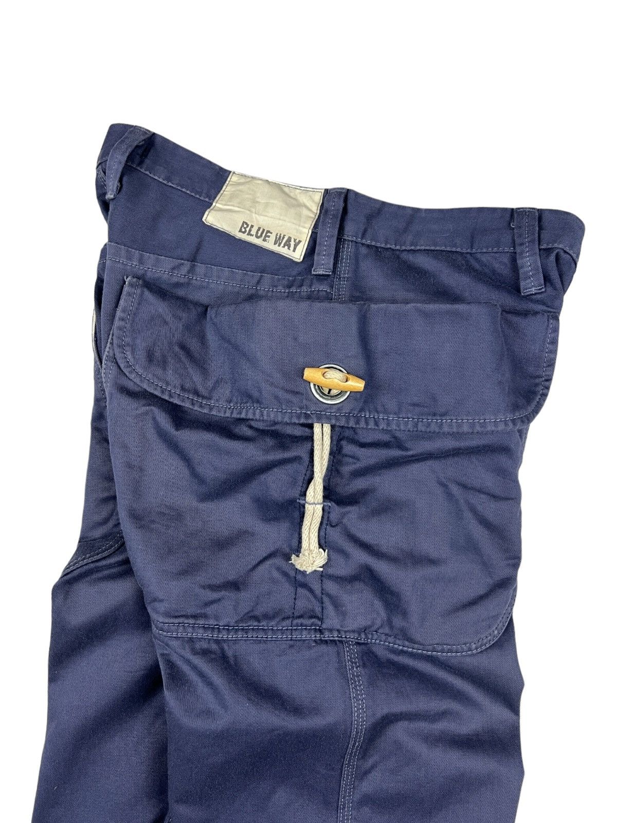 Japanese Brand Blue Way 🇯🇵 Indigo Hook Cargo Pants Size US 32 / EU 48 - 9 Thumbnail