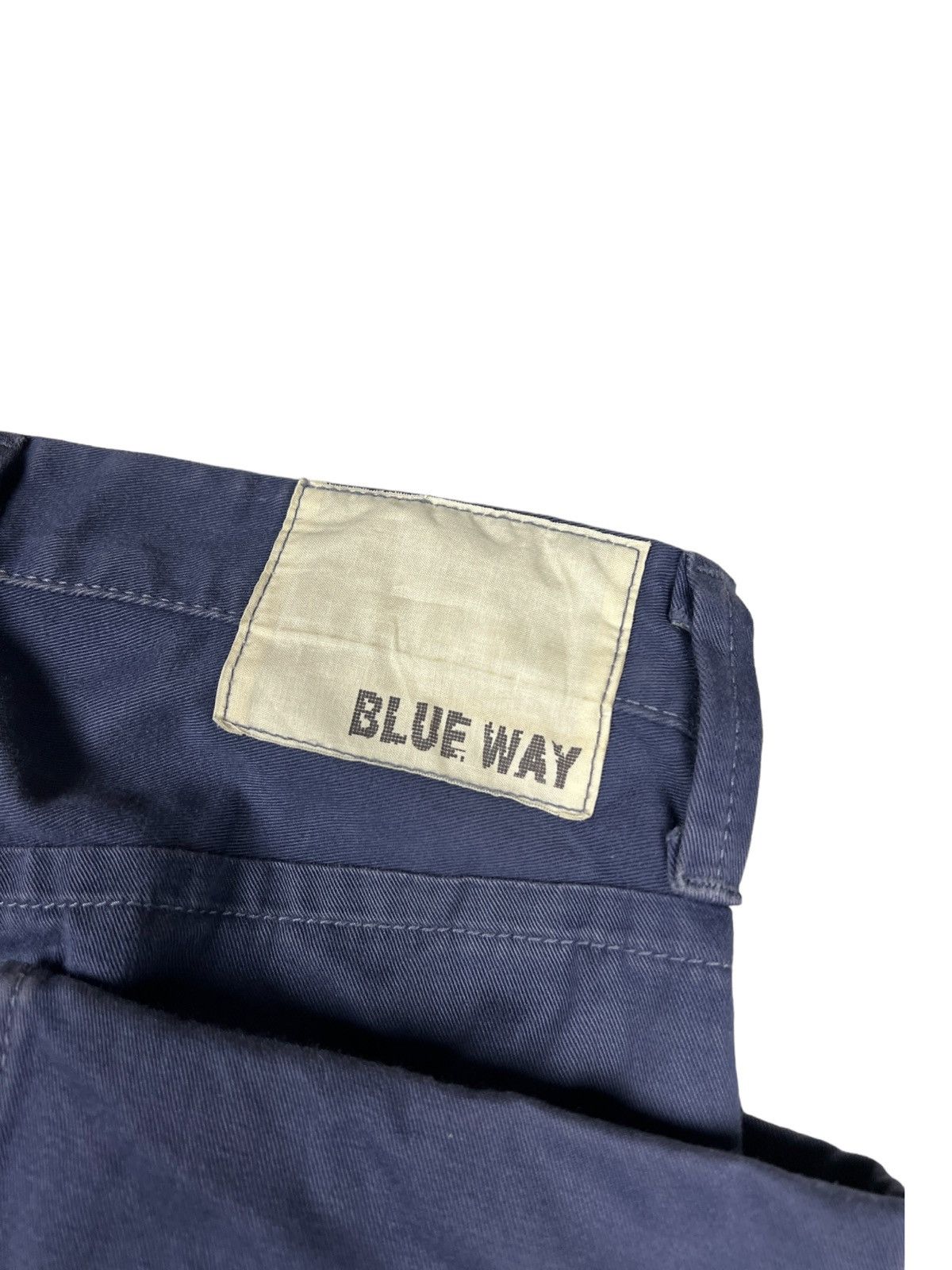 Japanese Brand Blue Way 🇯🇵 Indigo Hook Cargo Pants Size US 32 / EU 48 - 7 Thumbnail