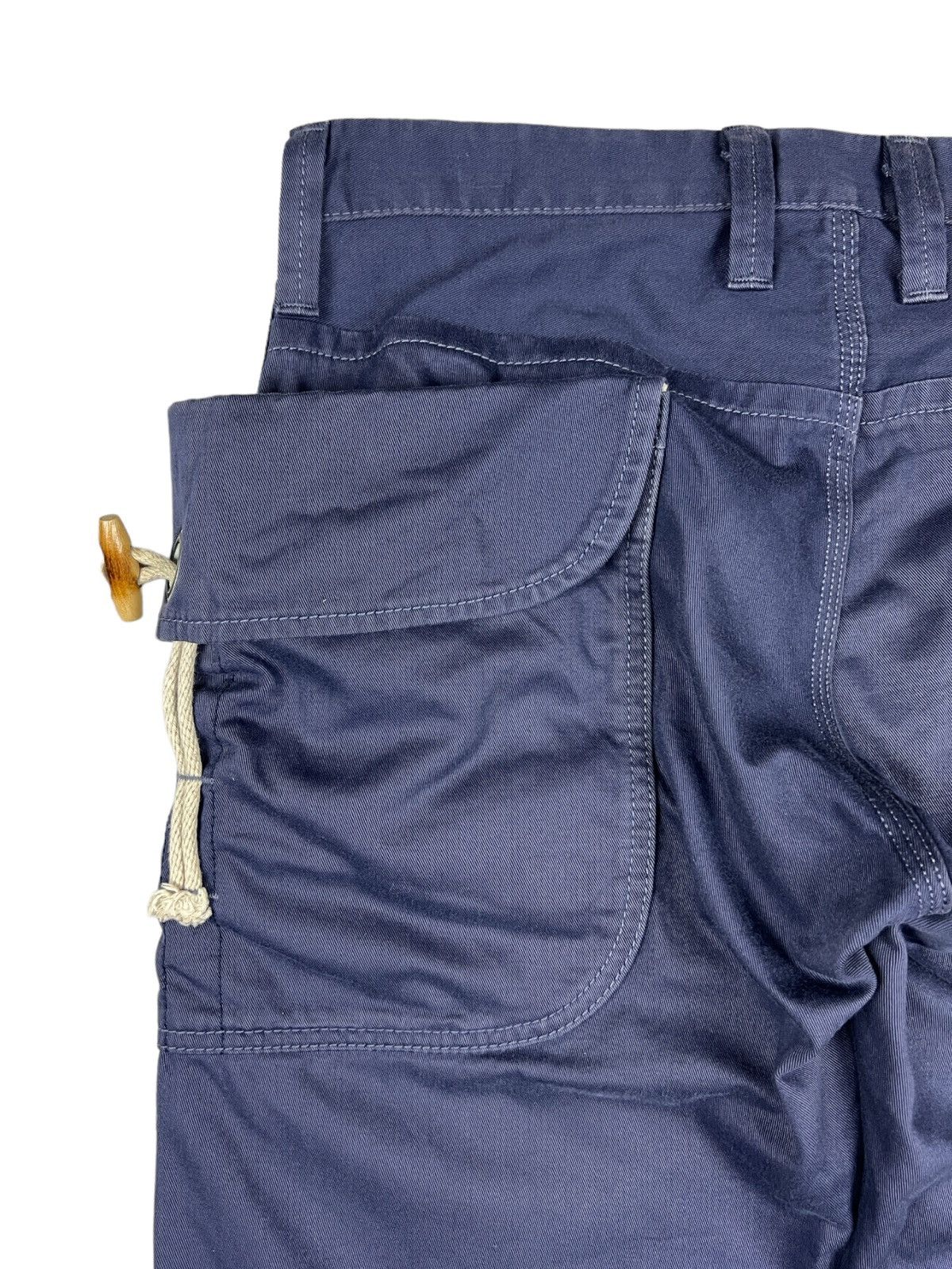 Japanese Brand Blue Way 🇯🇵 Indigo Hook Cargo Pants Size US 32 / EU 48 - 8 Thumbnail