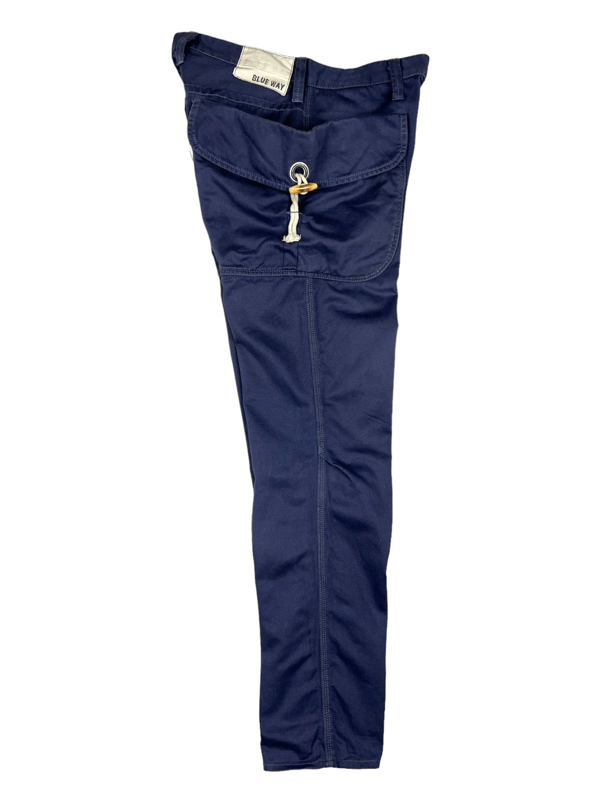 Japanese Brand Blue Way 🇯🇵 Indigo Hook Cargo Pants Size US 32 / EU 48 - 10 Thumbnail
