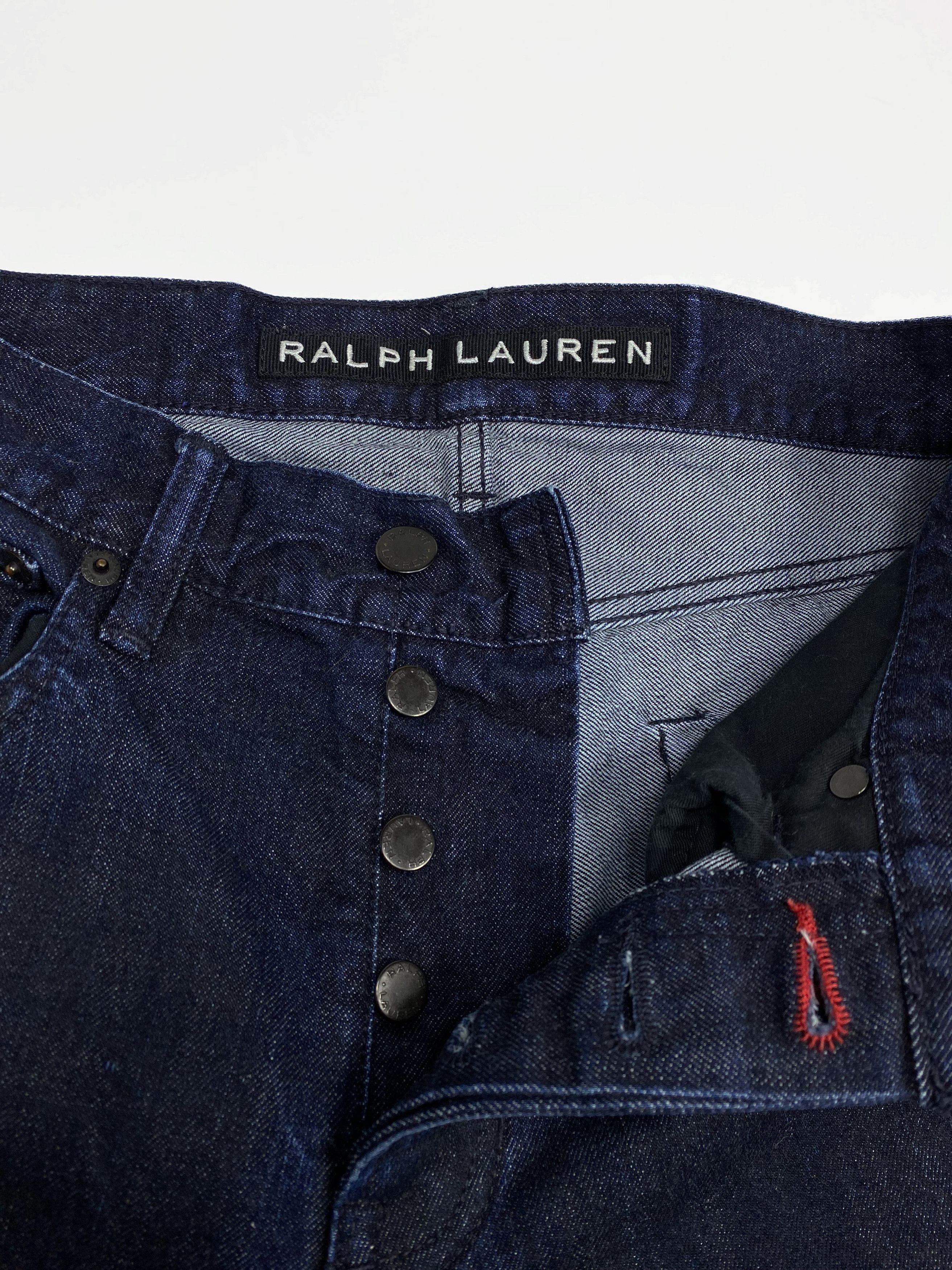 Polo Ralph Lauren × Ralph Lauren Black Label Ralph Lauren Black Label Dark Washed Jeans Size 28 Size US 28 / EU 44 - 3 Thumbnail