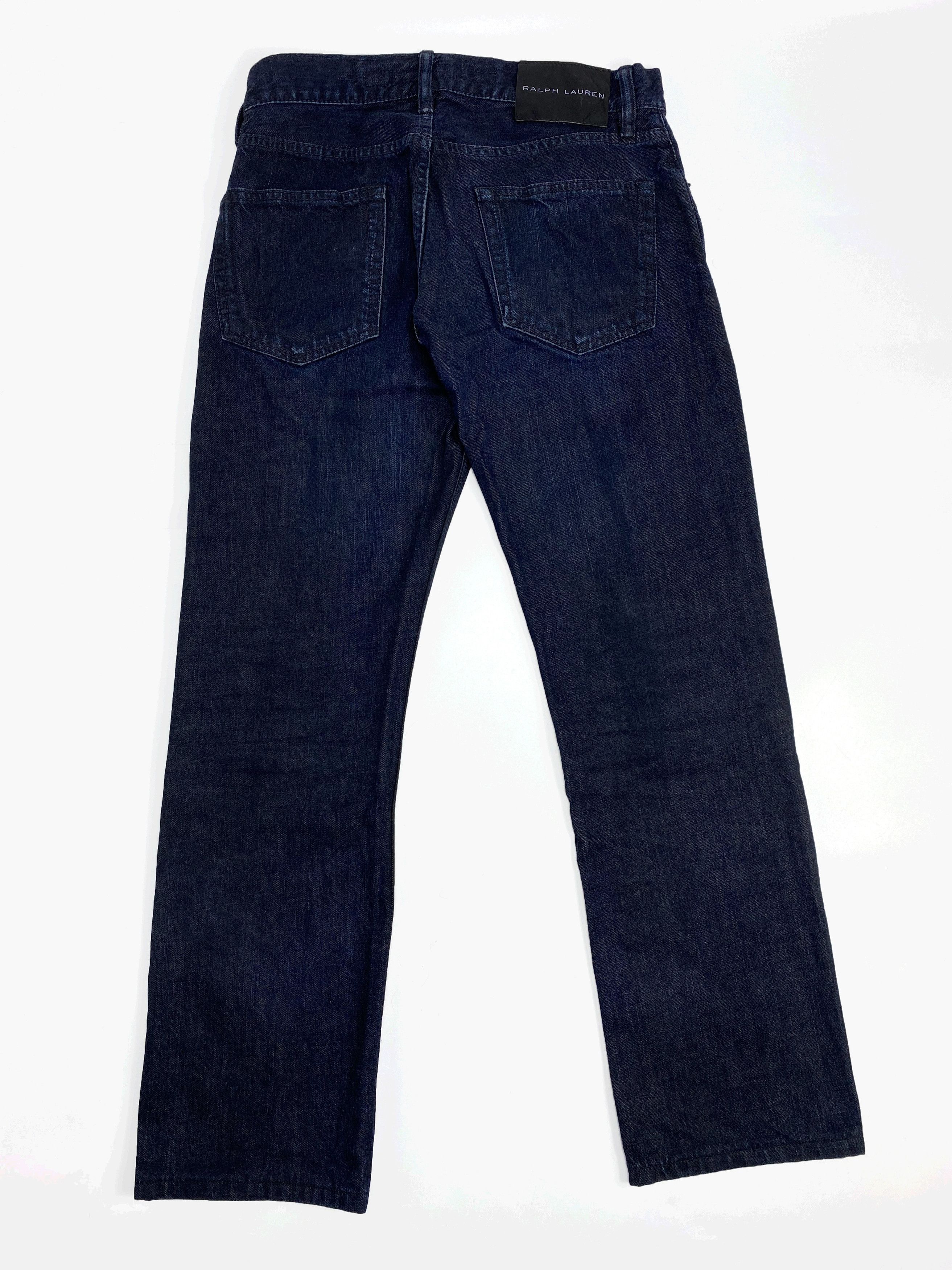 Polo Ralph Lauren × Ralph Lauren Black Label Ralph Lauren Black Label Dark Washed Jeans Size 28 Size US 28 / EU 44 - 4 Thumbnail