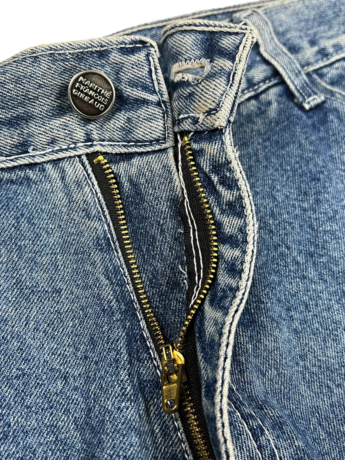 Marithe + Francois Girbaud Vintage Marithe Francois Girbaud Carpenter Denim Pants Size US 37 - 10 Thumbnail