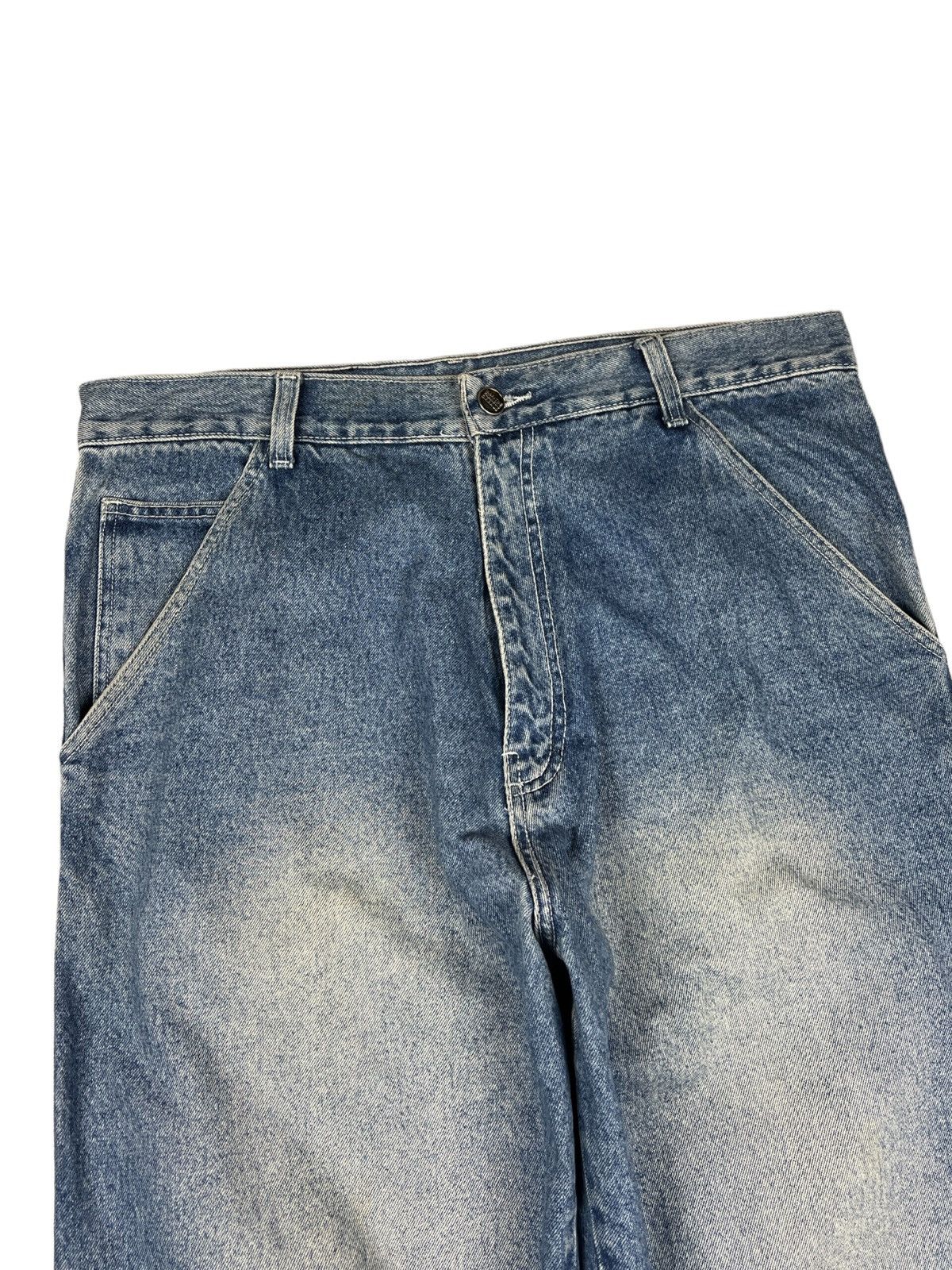 Marithe + Francois Girbaud Vintage Marithe Francois Girbaud Carpenter Denim Pants Size US 37 - 4 Thumbnail