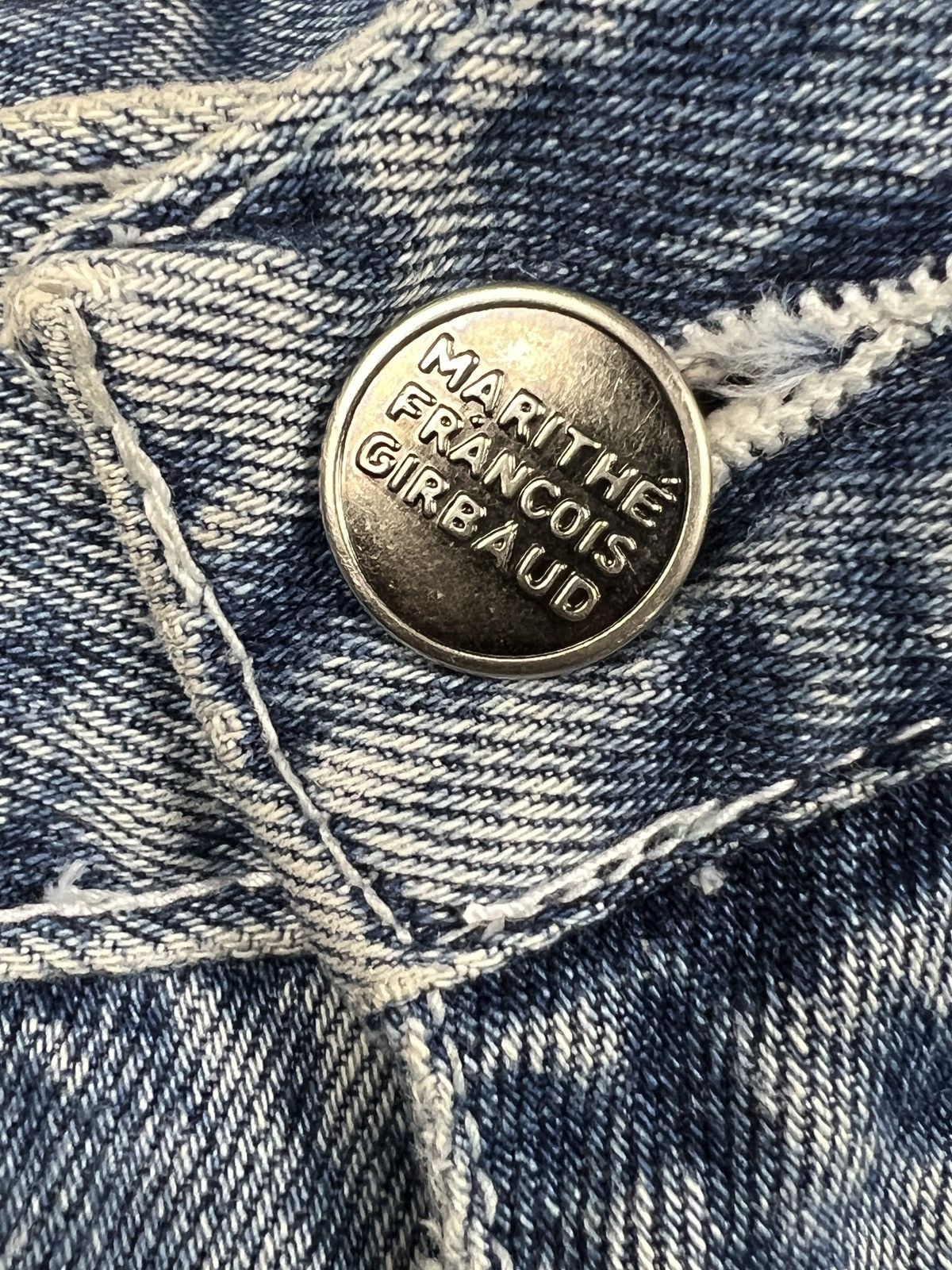 Marithe + Francois Girbaud Vintage Marithe Francois Girbaud Carpenter Denim Pants Size US 37 - 11 Thumbnail