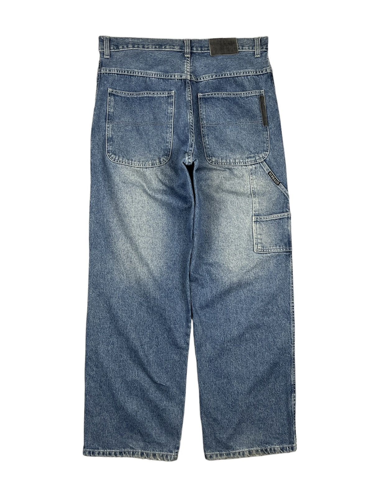 Marithe + Francois Girbaud Vintage Marithe Francois Girbaud Carpenter Denim Pants Size US 37 - 1 Thumbnail