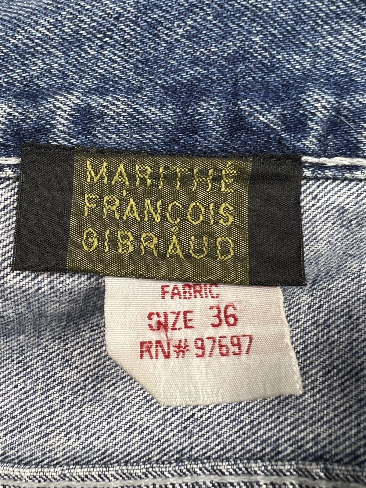 Marithe + Francois Girbaud Vintage Marithe Francois Girbaud Carpenter Denim Pants Size US 37 - 12 Thumbnail