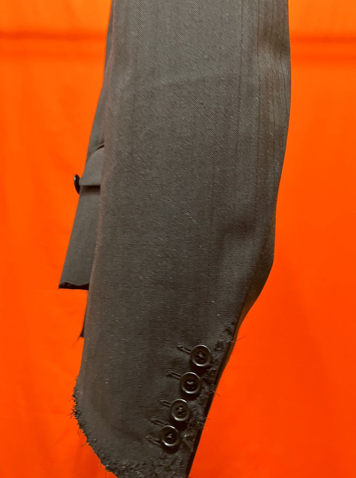 Balenciaga BALENCIAGA red carpet destroy cut jumbo blazer very rare Size 54R - 5 Thumbnail