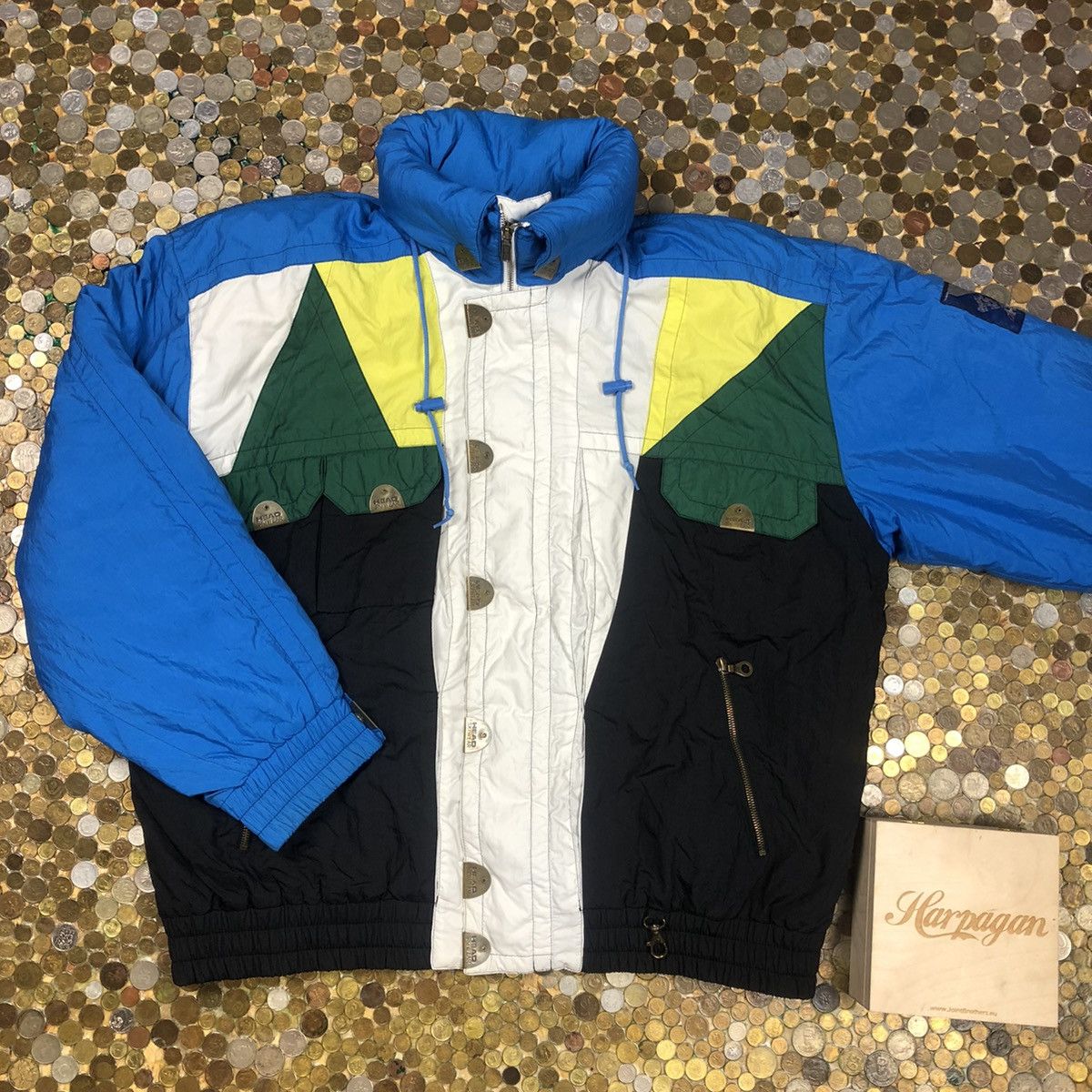 Vintage Head vintage ski winter jacket Size US XL / EU 56 / 4 - 1 Thumbnail
