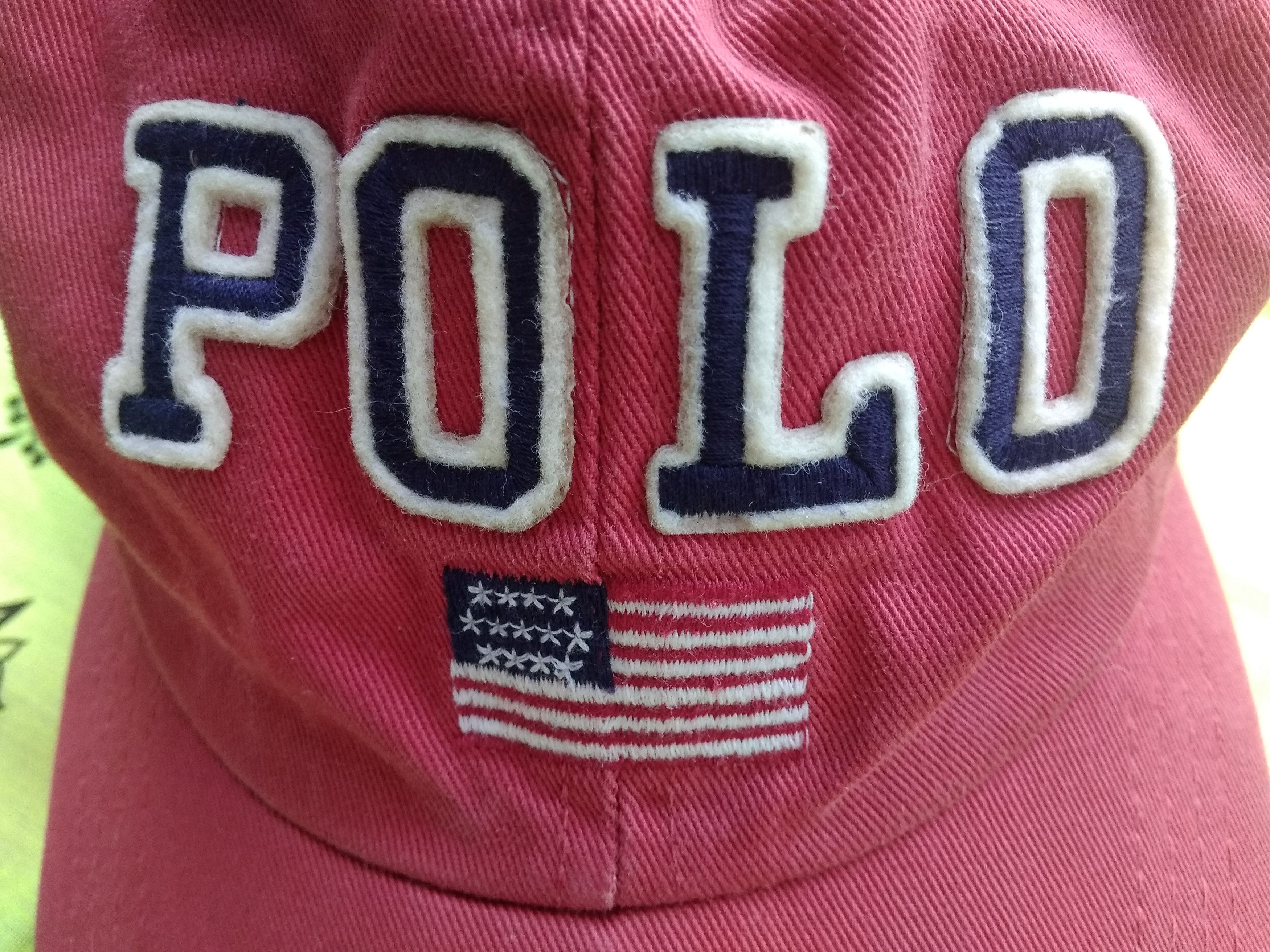 Polo Ralph Lauren × Ralph Lauren × Vintage Polo Sport Ralph Lauren x baseball cap x Made In USA Size ONE SIZE - 3 Thumbnail