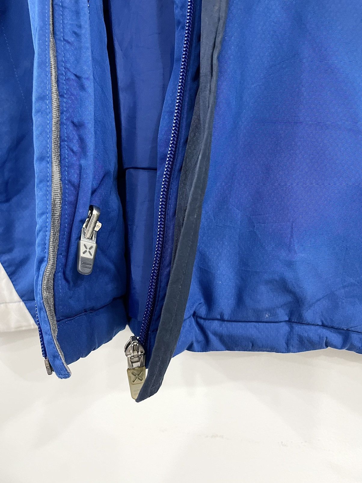 Nike × Vintage VINTAGE🔥Y2K NIKE 3TONE CLIMA FIT DOUBLE ZIPPER ON OFF HOODIE Size US XL / EU 56 / 4 - 16 Thumbnail