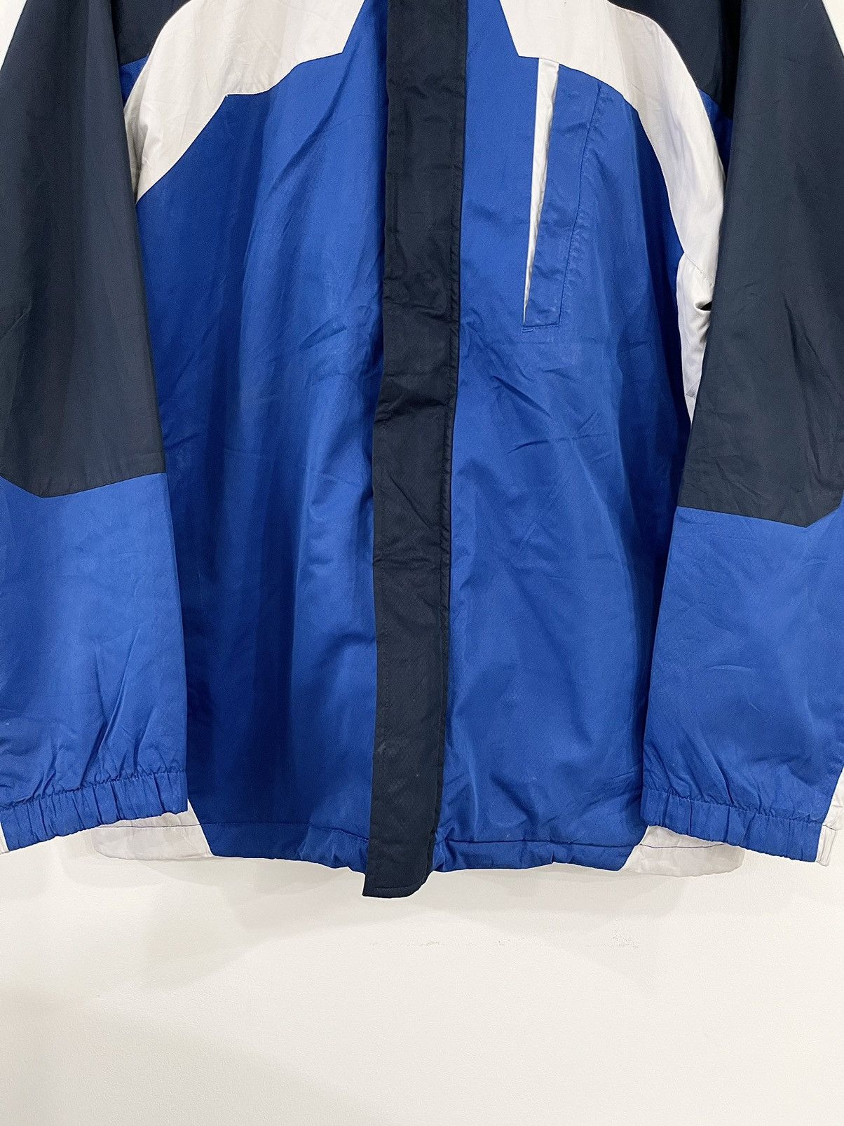Nike × Vintage VINTAGE🔥Y2K NIKE 3TONE CLIMA FIT DOUBLE ZIPPER ON OFF HOODIE Size US XL / EU 56 / 4 - 6 Thumbnail