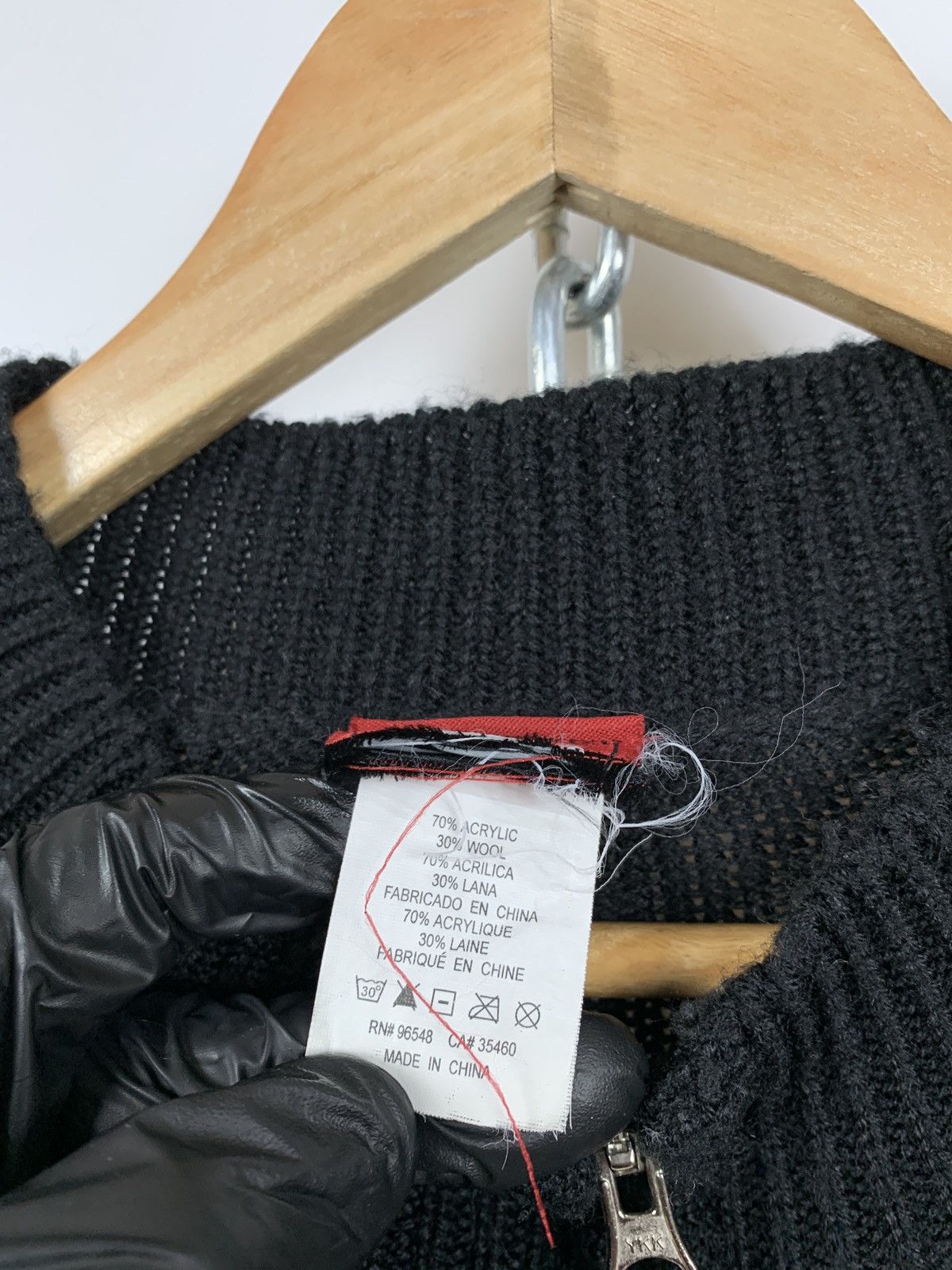Oakley Vintage Oakley Zip Wool Sweater Size US M / EU 48-50 / 2 - 16 Thumbnail
