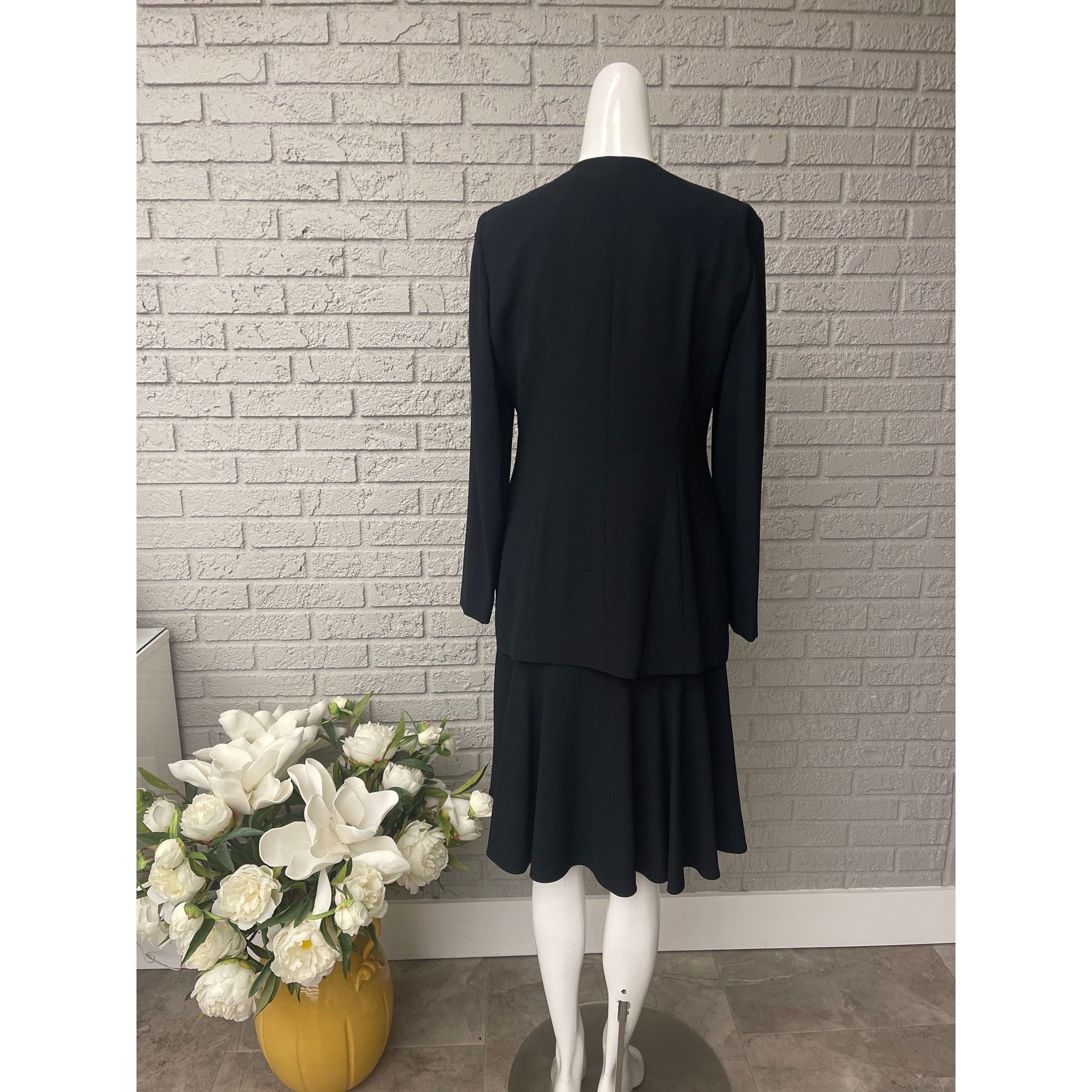 Liz Claiborne Sleeveless Pleated Shift Dress with Jacket 6