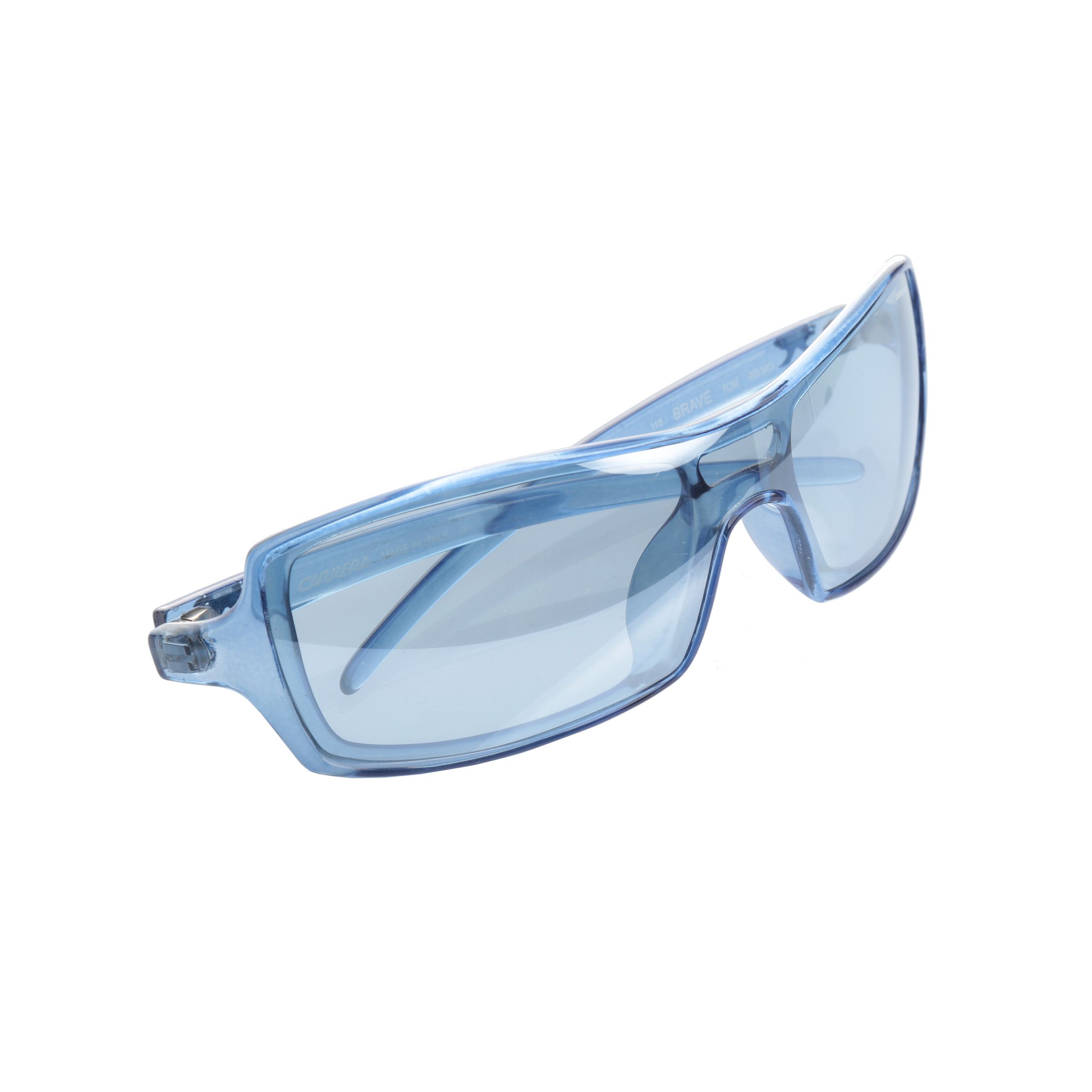 Carrera Carrera 00's Blue Rectangular Frame Sport Sunglasses Size ONE SIZE - 5 Thumbnail