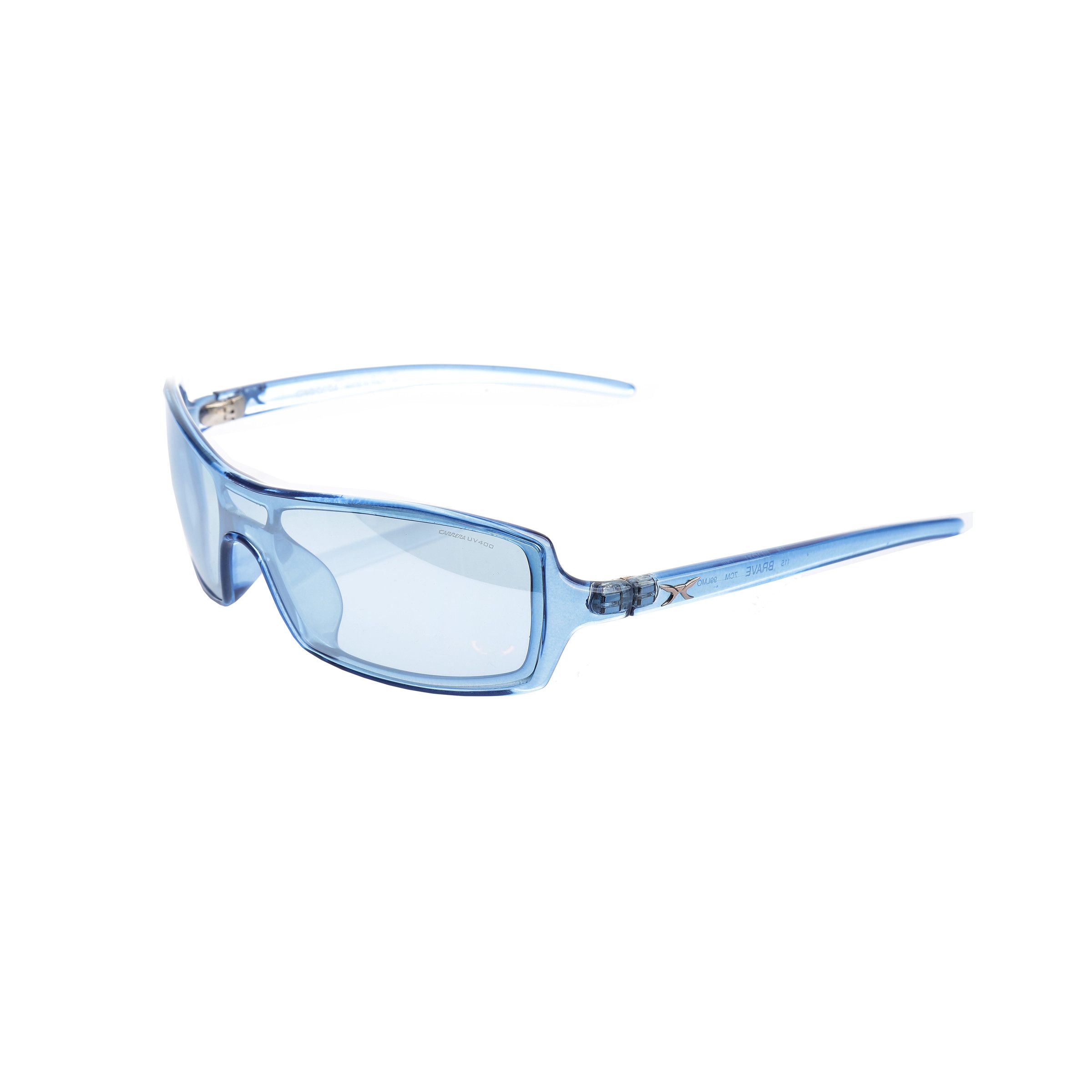 Carrera Carrera 00's Blue Rectangular Frame Sport Sunglasses Size ONE SIZE - 2 Thumbnail