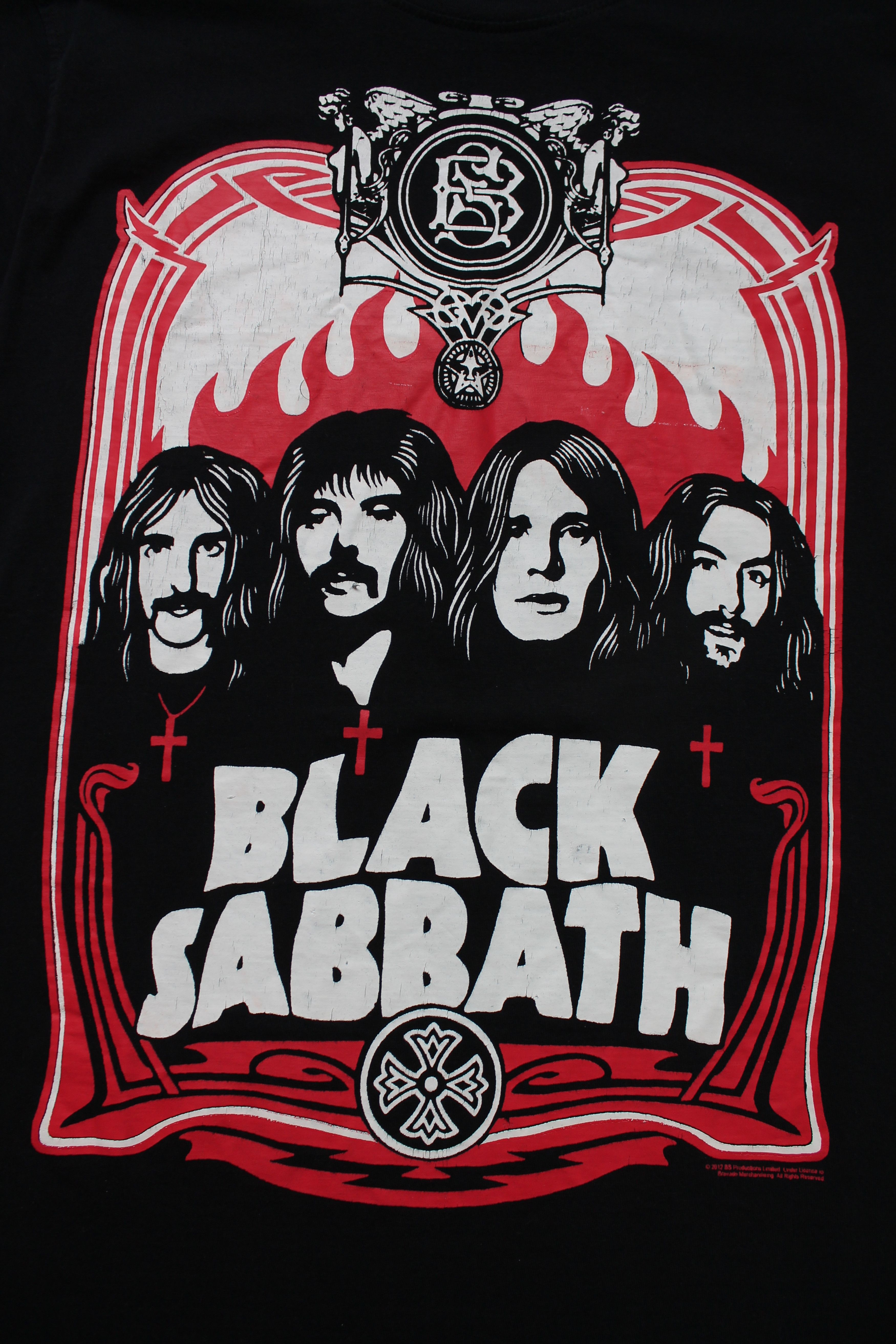 Black Sabbath Black Sabbath Vintage Band Tee Rock Shirt Size US M / EU 48-50 / 2 - 9 Thumbnail