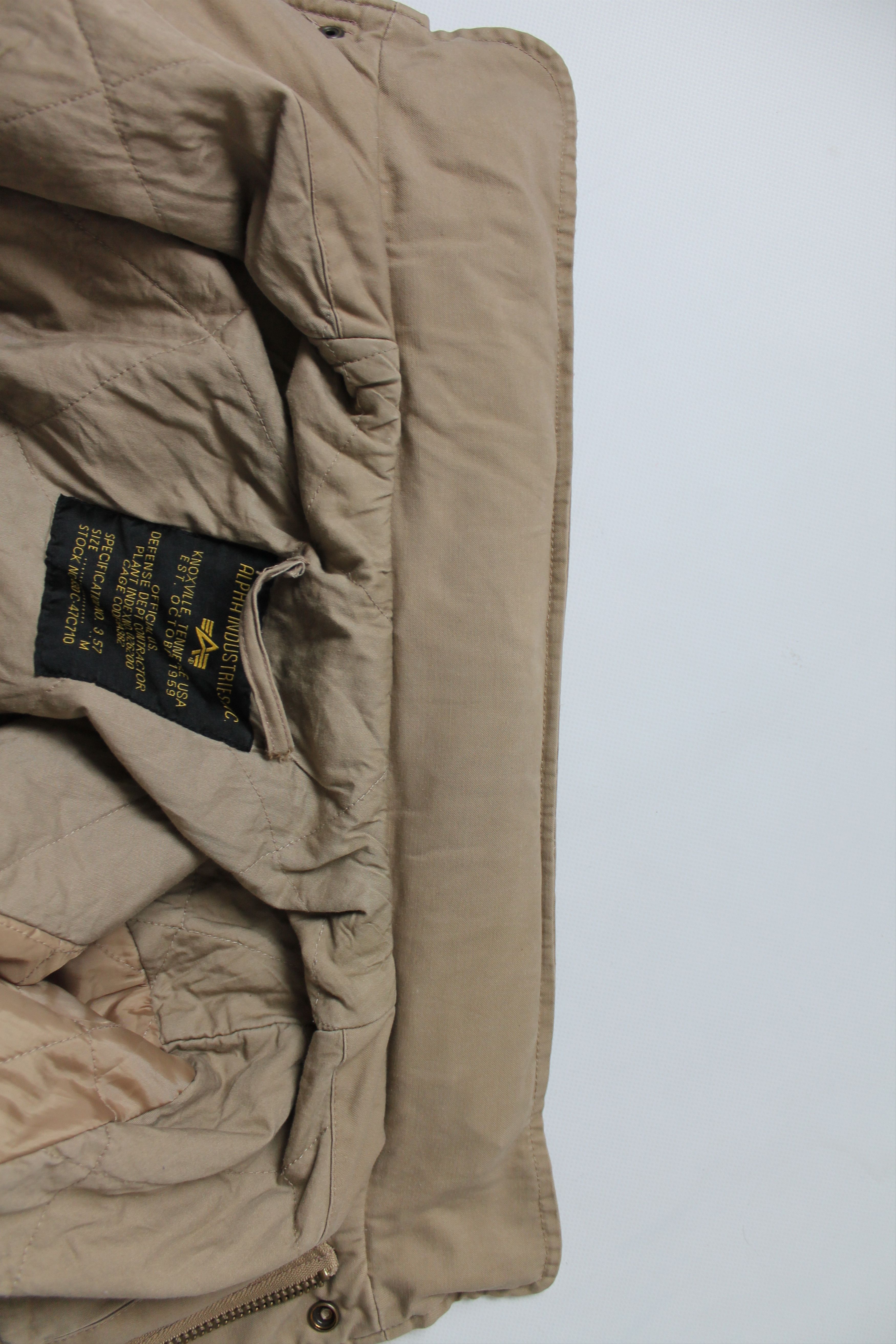 Alpha Industries Alpha Industries M - 65 VF59 Field Jacket Military Beige Size US M / EU 48-50 / 2 - 19 Thumbnail