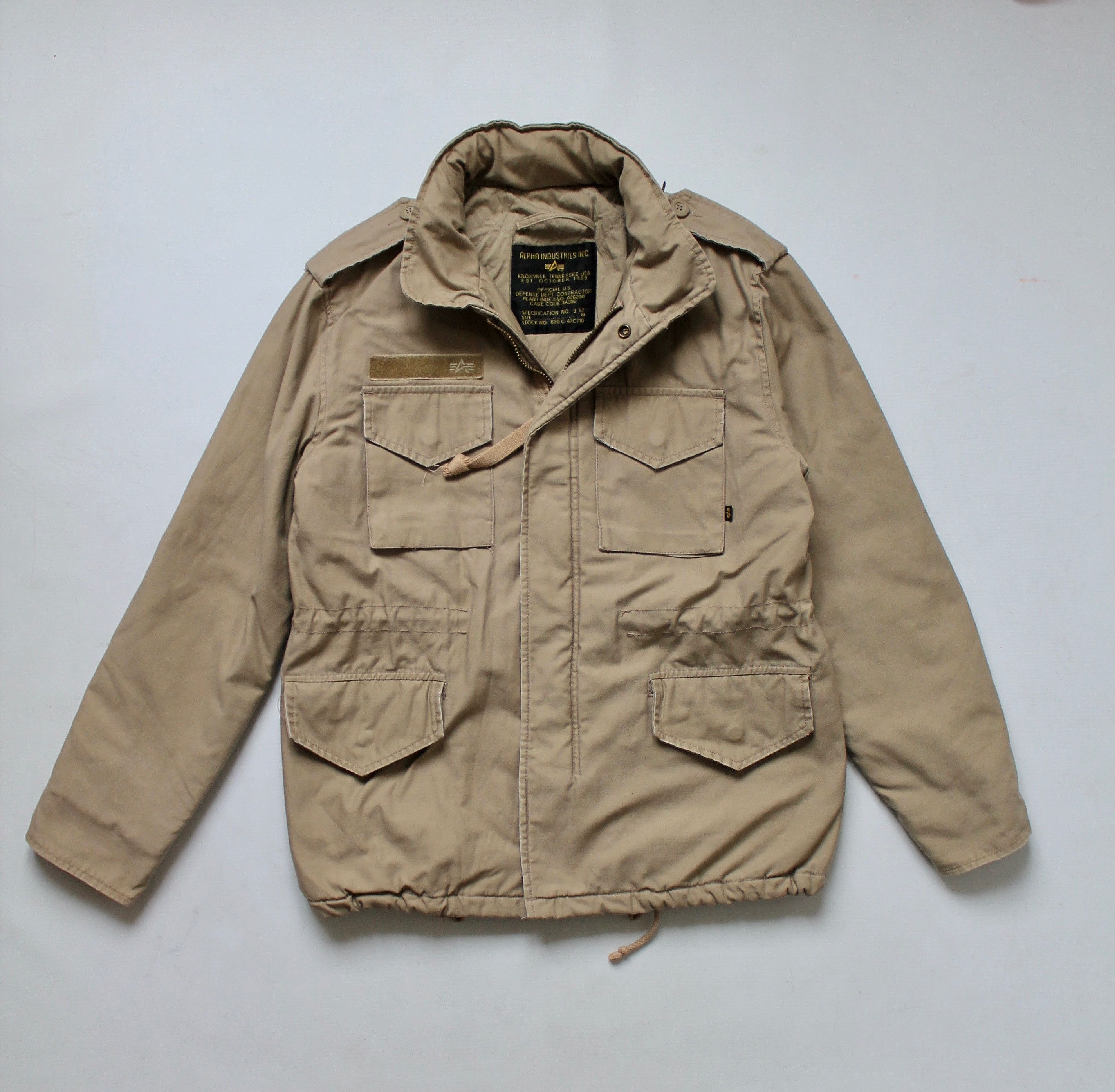 Alpha Industries Alpha Industries M - 65 VF59 Field Jacket Military Beige Size US M / EU 48-50 / 2 - 10 Thumbnail