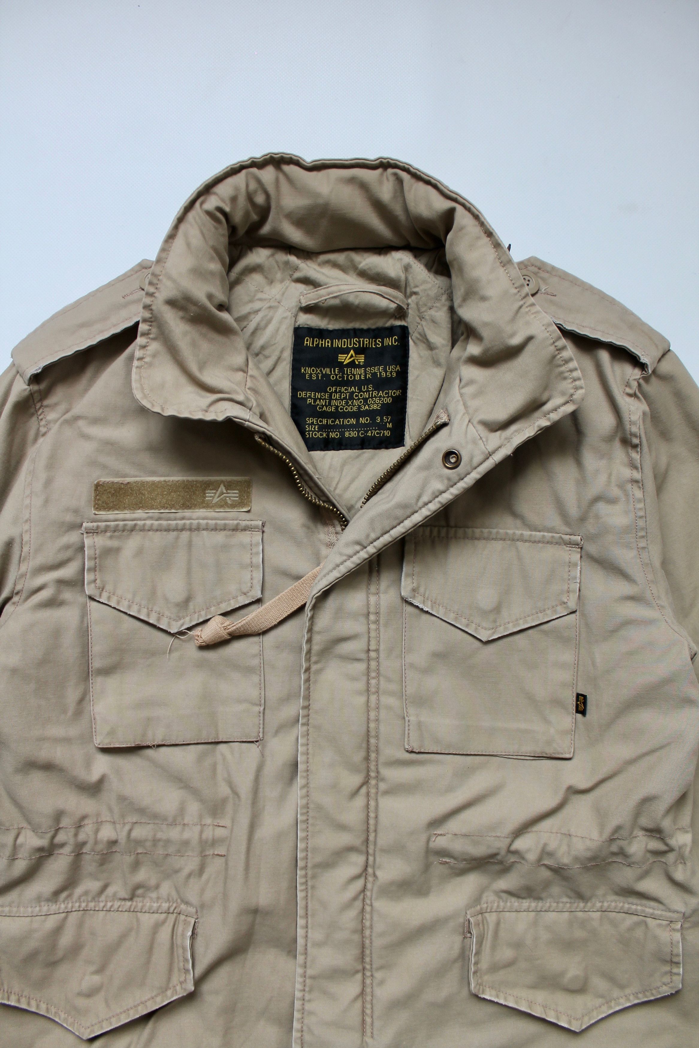 Alpha Industries Alpha Industries M - 65 VF59 Field Jacket Military Beige Size US M / EU 48-50 / 2 - 11 Thumbnail