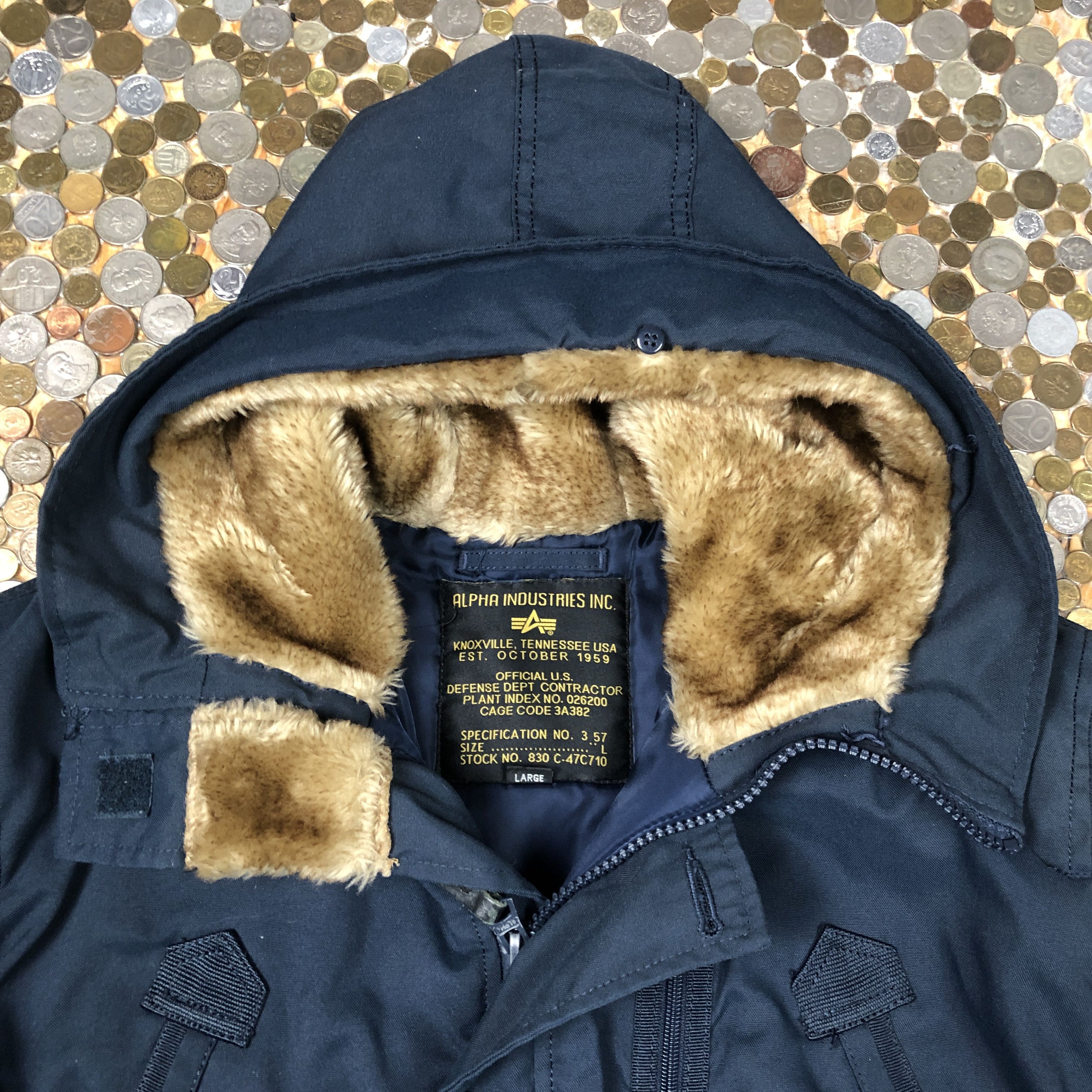 Alpha Industries Alpha industries winter jacket wit hoodie Size US L / EU 52-54 / 3 - 4 Thumbnail